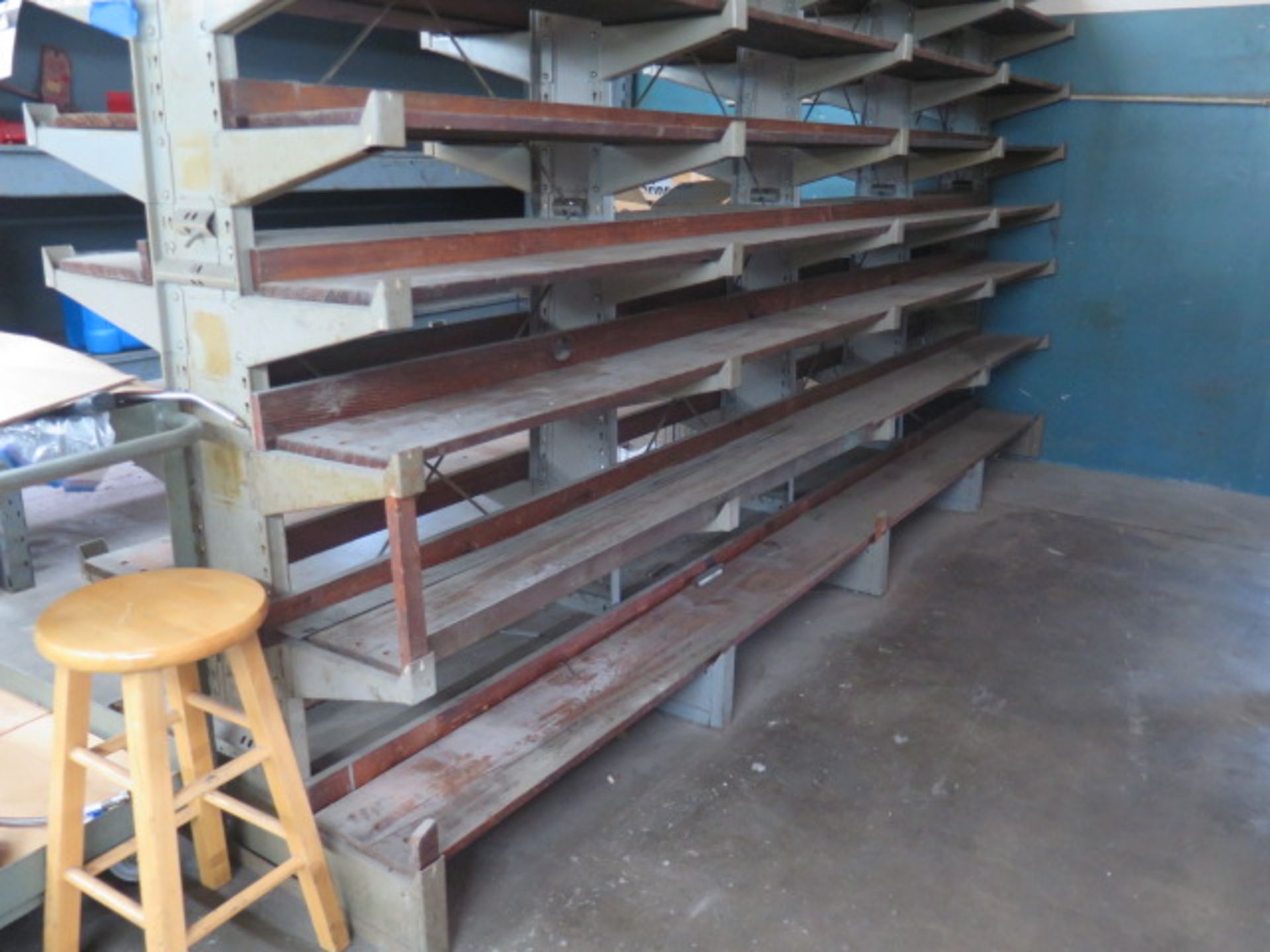 Cantilever Material Rack, Pallet Rack and Misc Shelves (SOLD AS-IS - NO WARRANTY) - Image 3 of 4