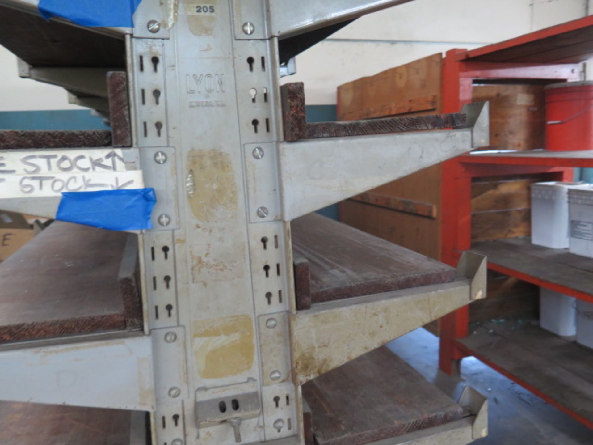 Cantilever Material Rack, Pallet Rack and Misc Shelves (SOLD AS-IS - NO WARRANTY) - Image 4 of 4