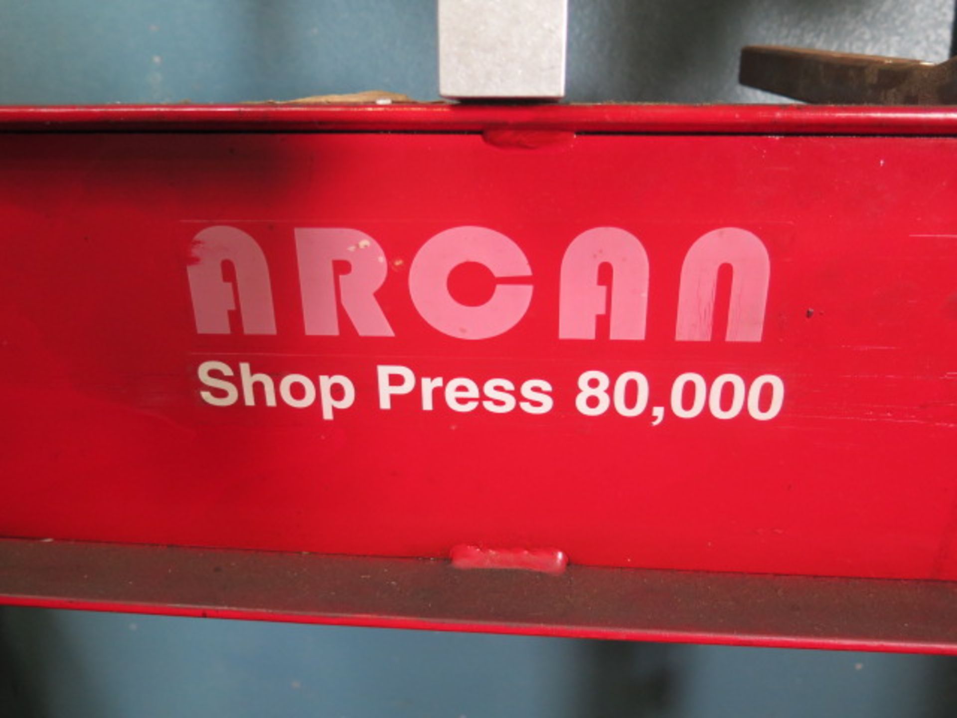 Arcan CP-40Z 40 Ton Electric / Hydraulic H-Frame Press w/ Rolling Base (SOLD AS-IS - NO WARRANTY) - Image 8 of 8