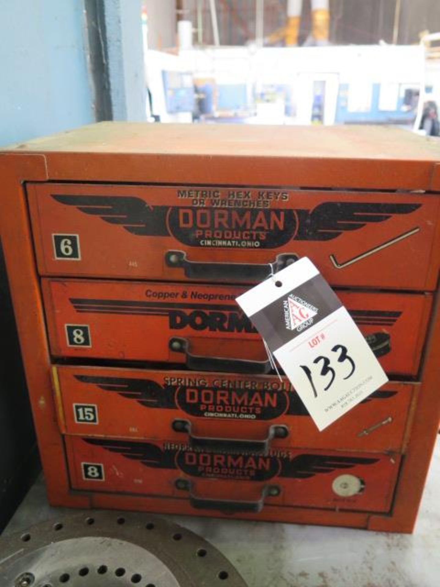 Dorman 4-Drawer Cabinet w/ Misc (SOLD AS-IS - NO WARRANTY)
