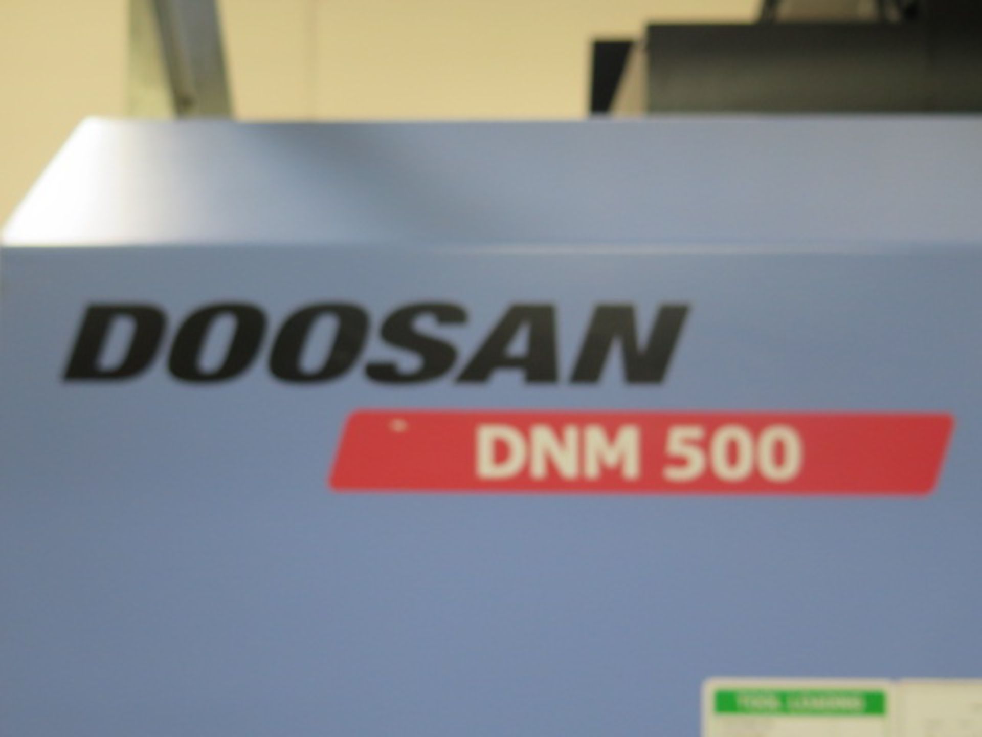 2013 Doosan DNM 500 CNC VMC s/n MV0010-001809 w/ Doosan-Fanuc i Series, 30 ATC, SOLD AS IS - Image 15 of 19