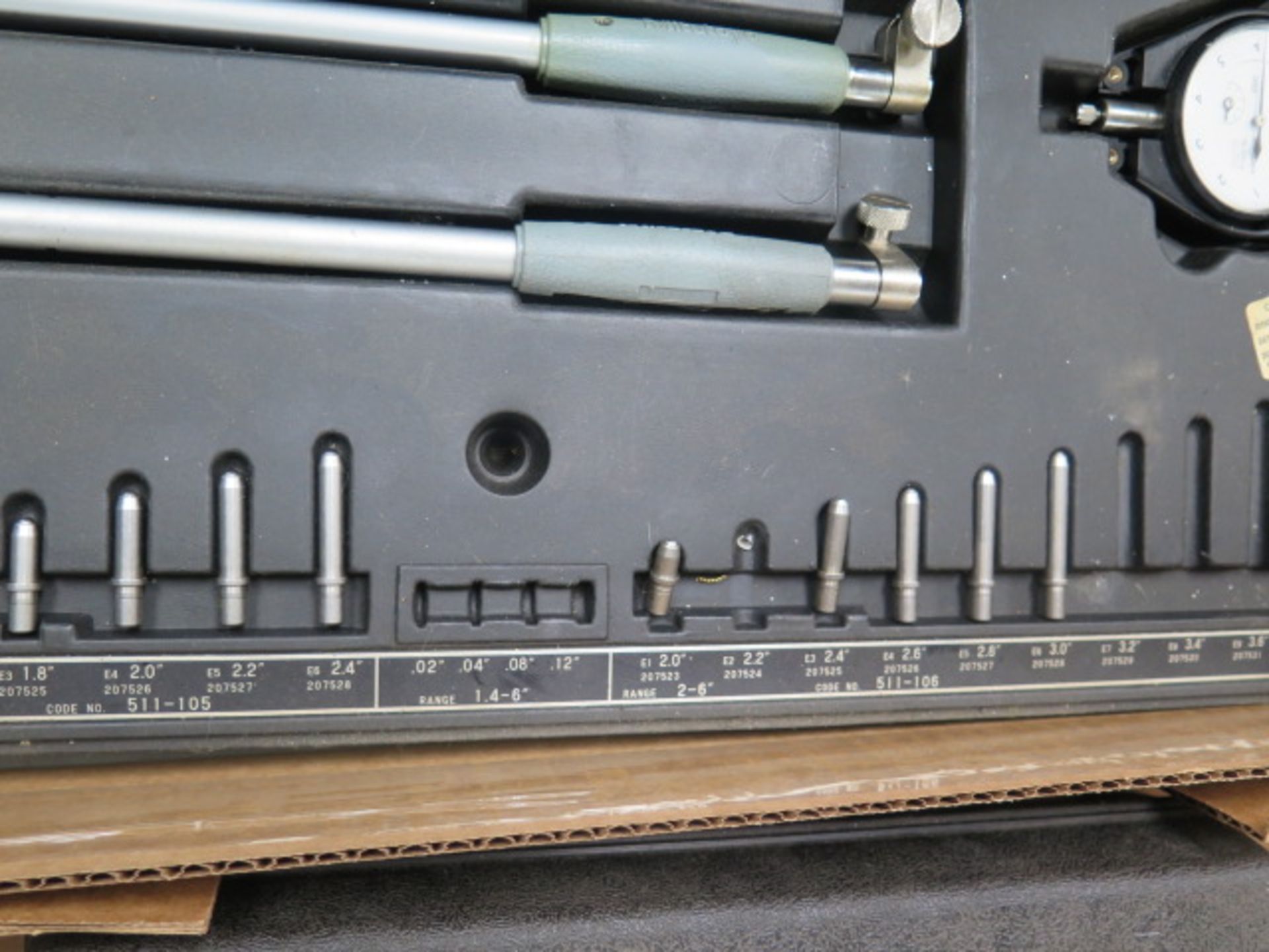 Mitutoyo .7"-4.0" Dial Bore Gage Set (SOLD AS-IS - NO WARRANTY) - Image 5 of 6