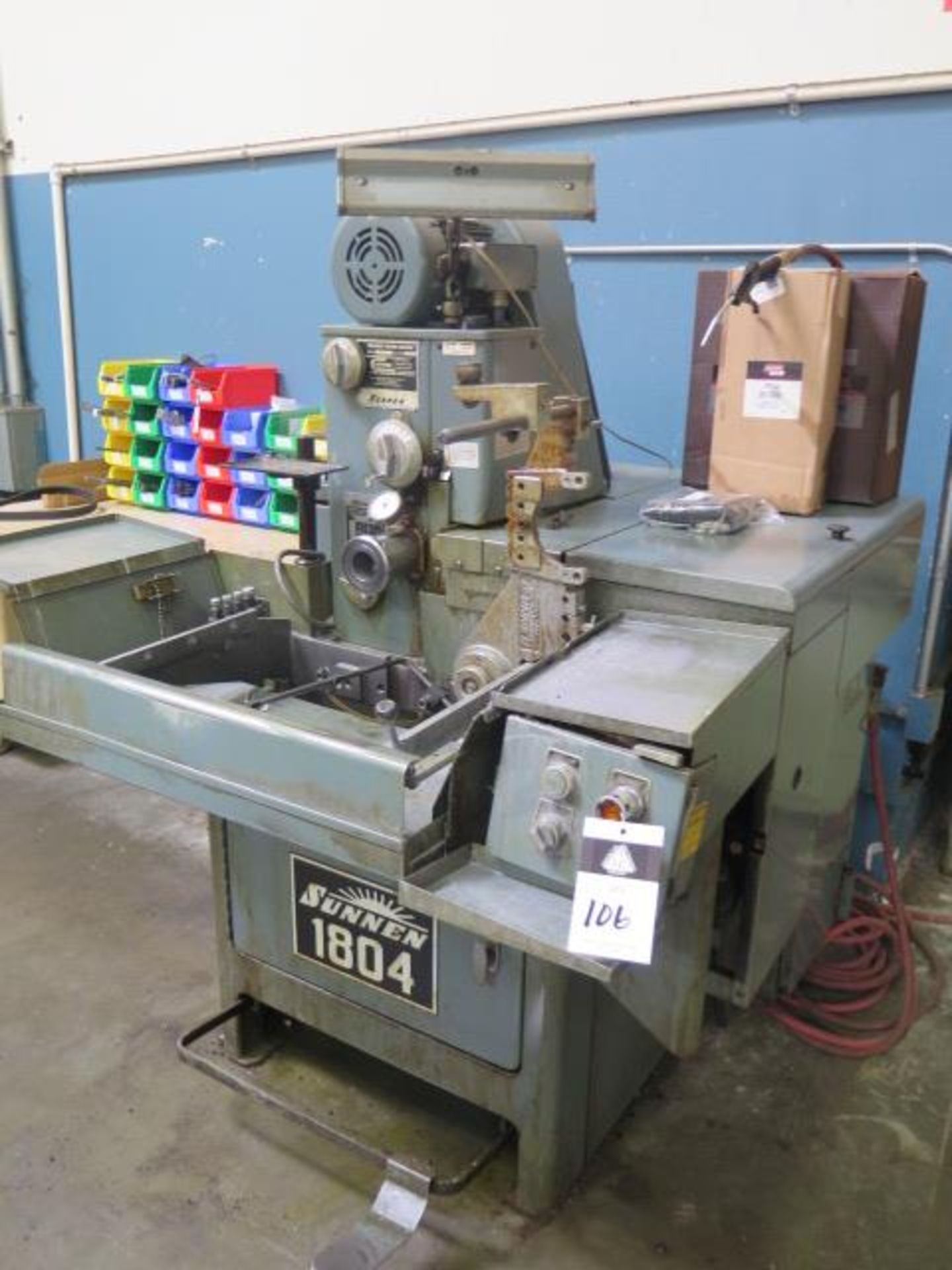 Sunnen MBC-1804 Precision Honing Machine s/n 84786 e/ Power Stroke, Coolant (SOLD AS-IS - NO - Image 2 of 9