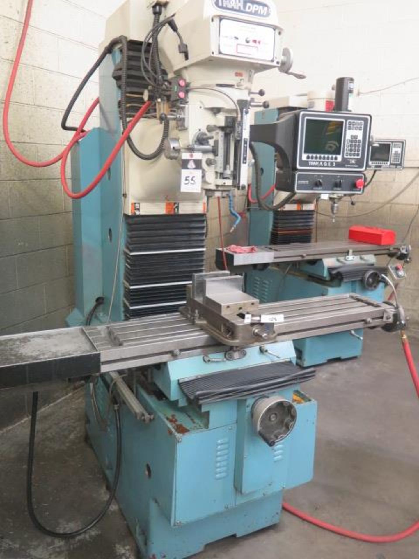 Southwestern Industries TRAK-DPM CNC Mill s/n 97-3095 w/ Proto Trak A.G.E 3 Controls, 3Hp,SOLD AS IS - Image 3 of 15