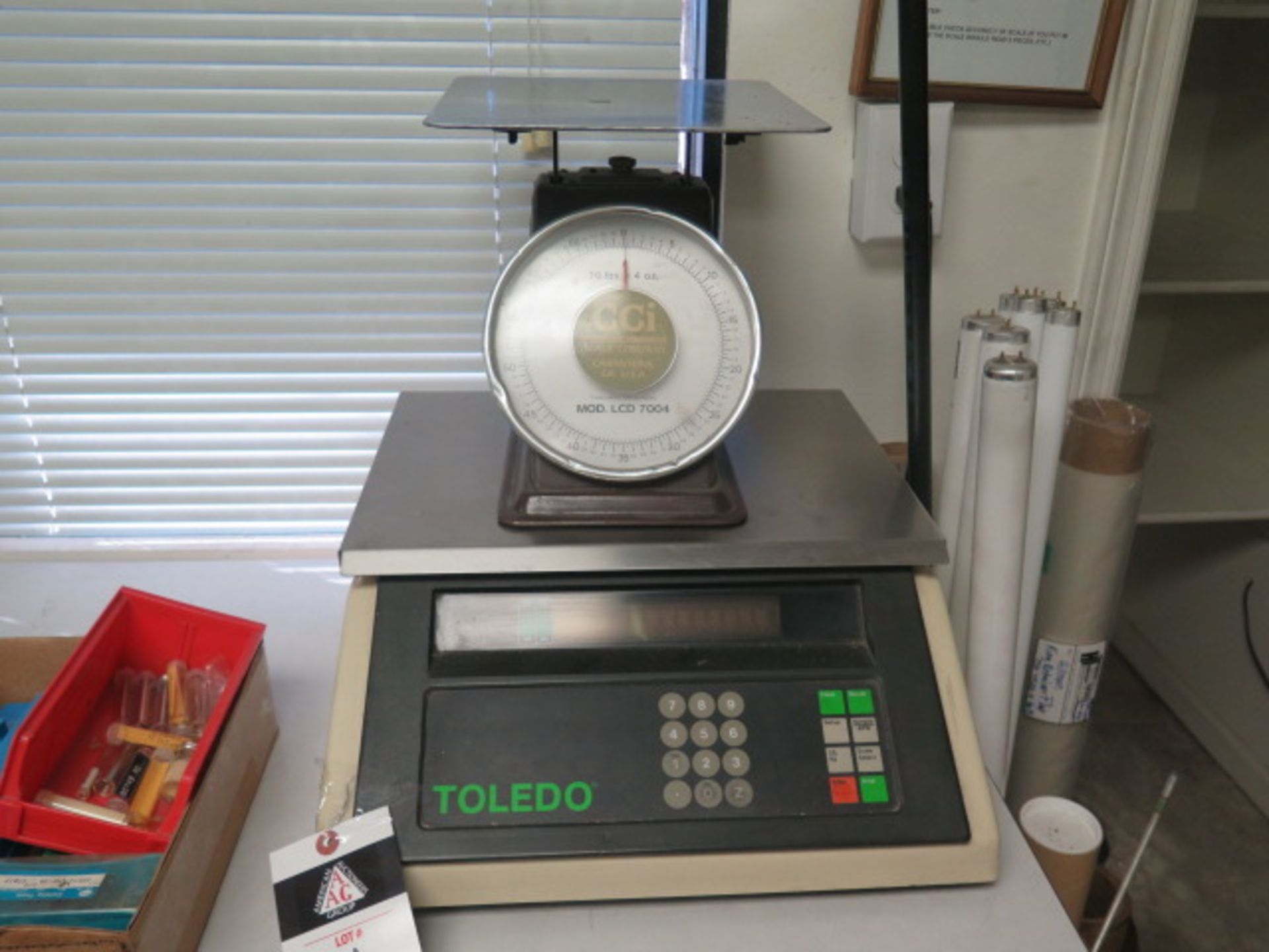 Toledo Digital Counting Scale and Cci 70 Lb Shipping Scale (SOLD AS-IS - NO WARRANTY) - Image 6 of 8