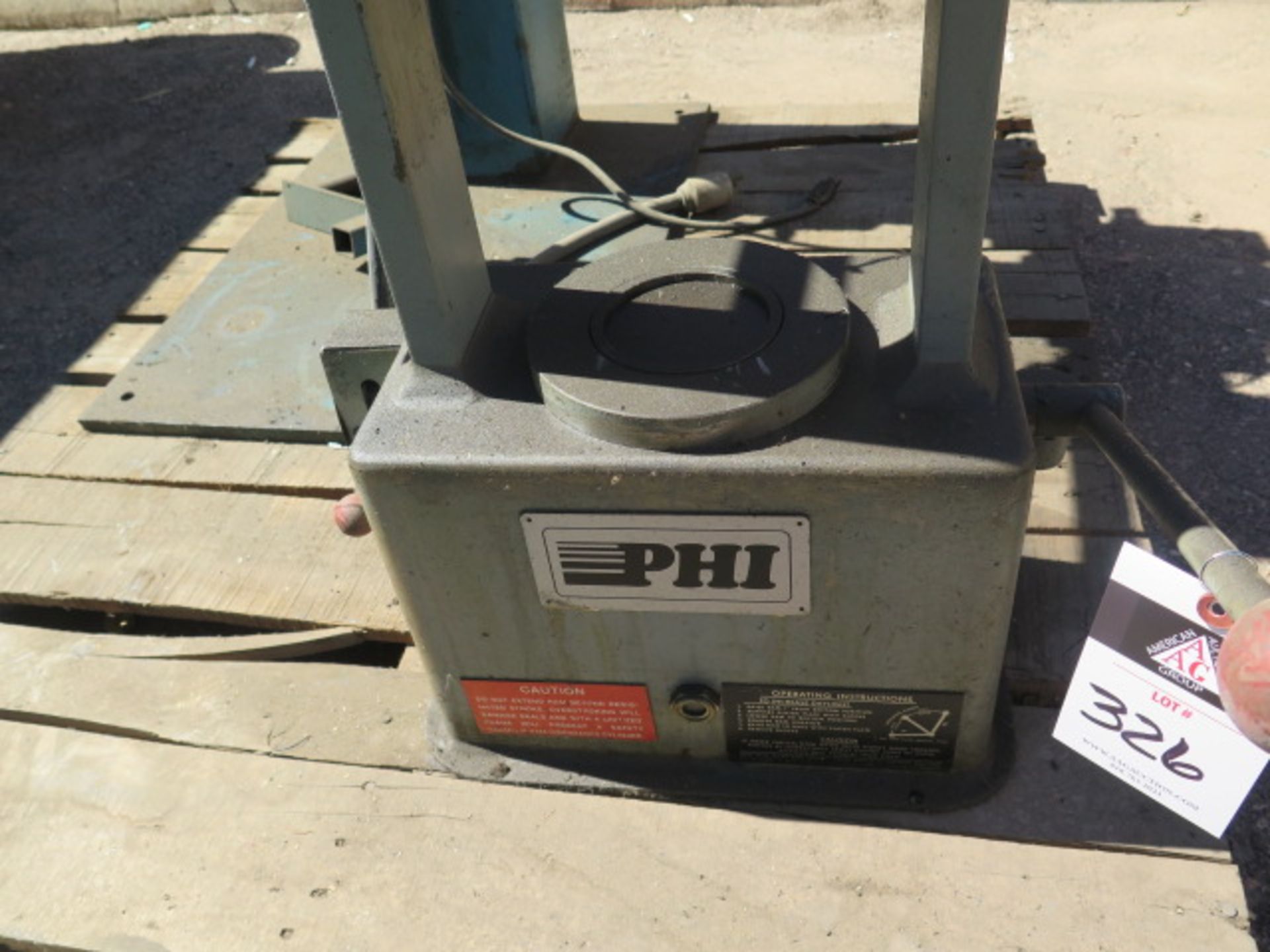 PHI mdl. 215H 4000 PSI Hydraulic Test Stand s/n 88-1-002 (SOLD AS-IS - NO WARRANTY) - Image 2 of 8