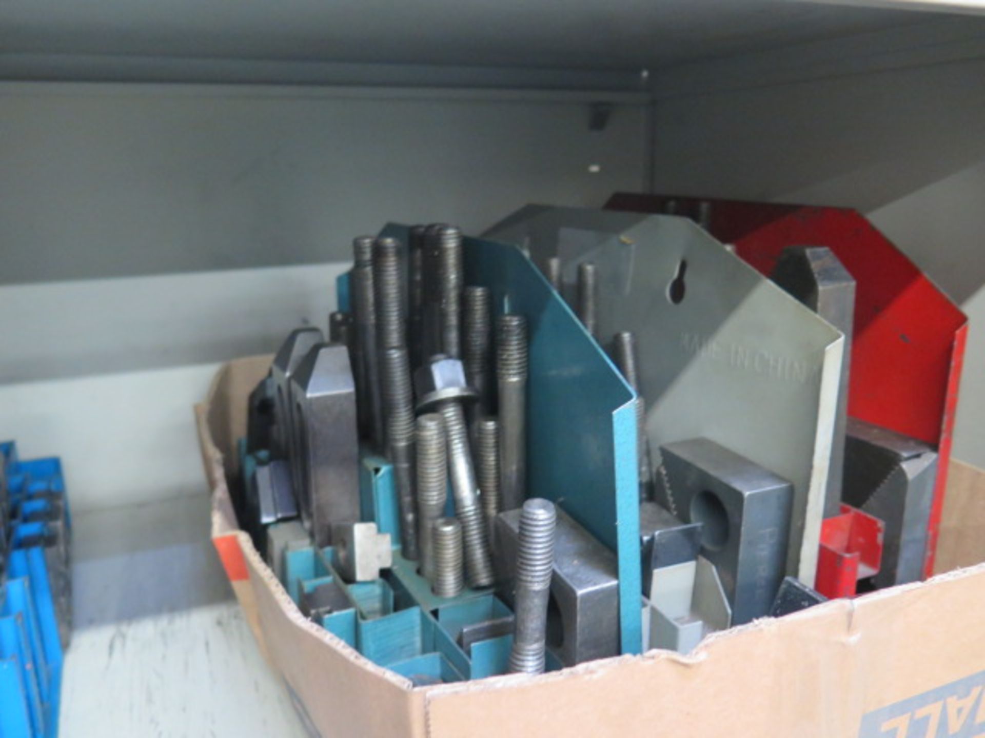 Mill Clamps and Misc w/ Storage Cabinet (SOLD AS-IS - NO WARRANTY) - Image 4 of 8