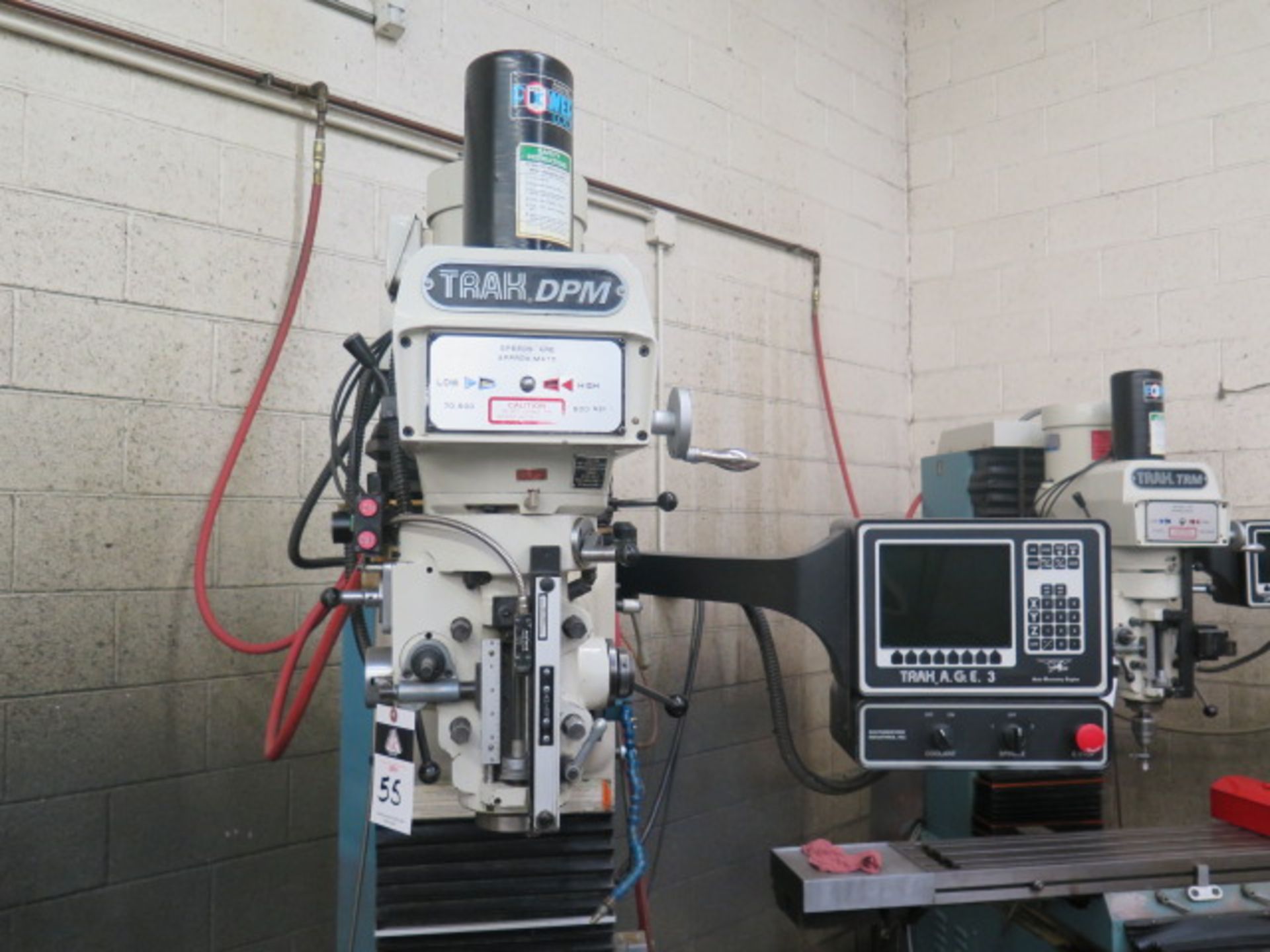 Southwestern Industries TRAK-DPM CNC Mill s/n 97-3095 w/ Proto Trak A.G.E 3 Controls, 3Hp,SOLD AS IS - Image 4 of 15