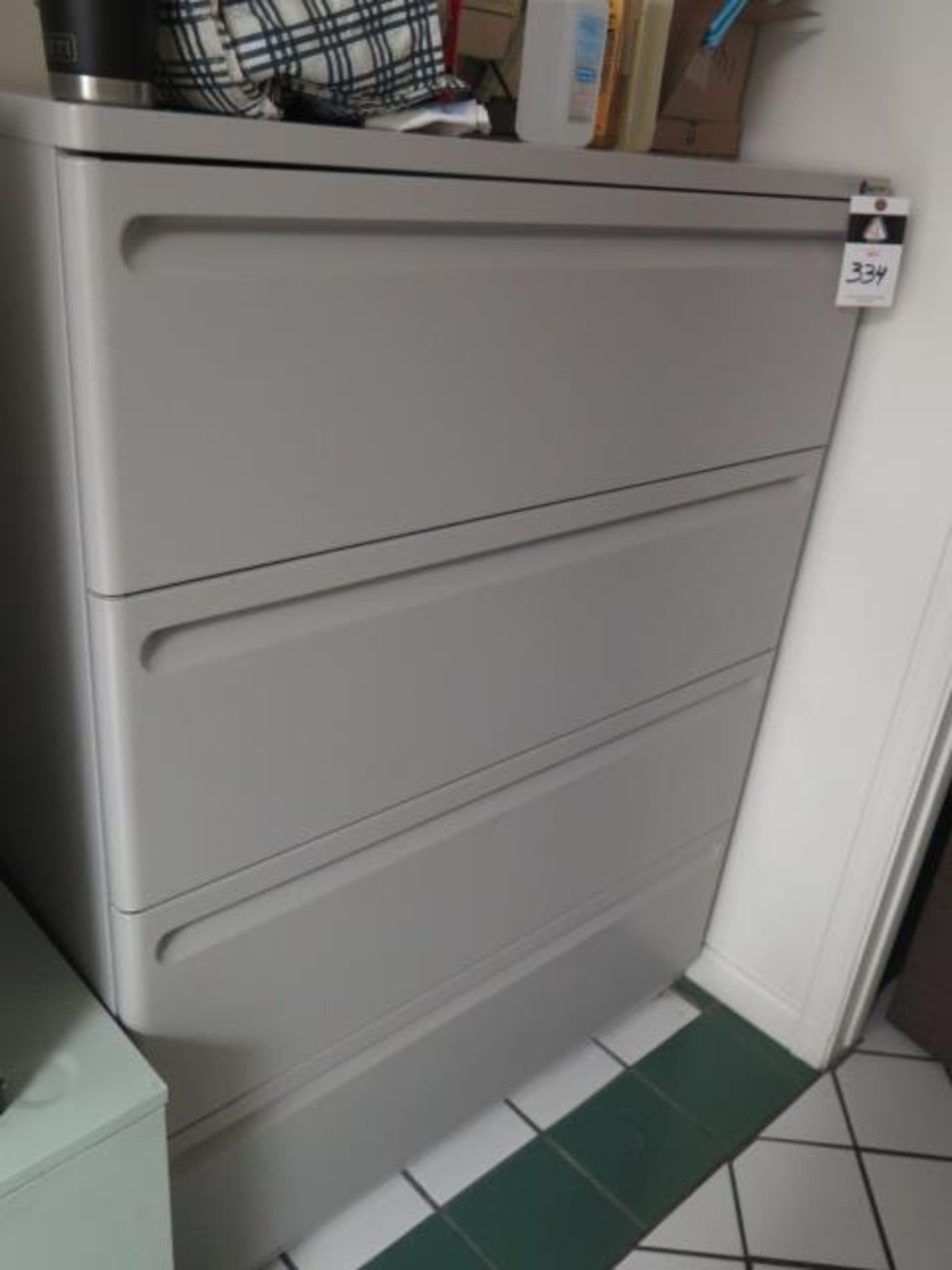 Lateral File and Cabinet (SOLD AS-IS - NO WARRANTY)