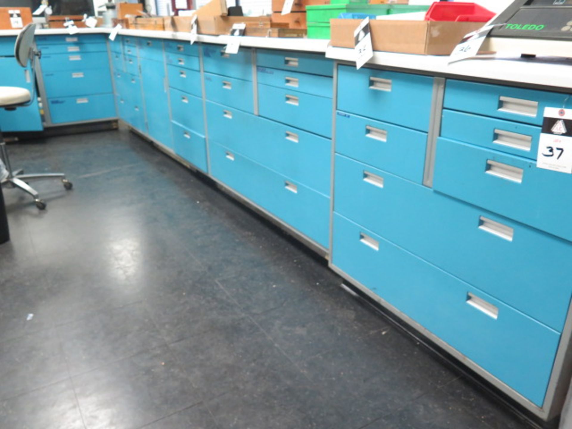 Lab Style Cabinets w/ Counter Tops (SOLD AS-IS - NO WARRANTY) - Image 2 of 11