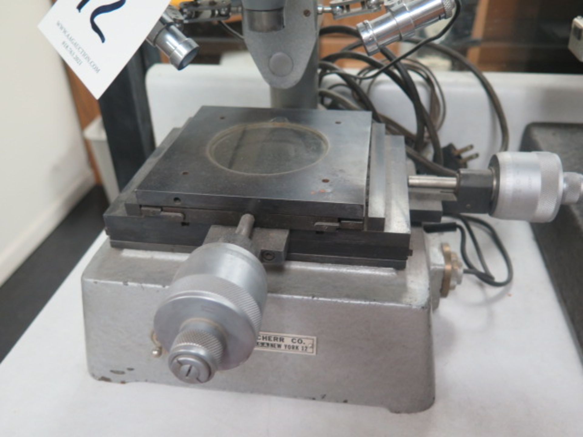 Geo Scheer Tool Makers Microscope w/ Light Source (SOLD AS-IS - NO WARRANTY) - Image 4 of 6