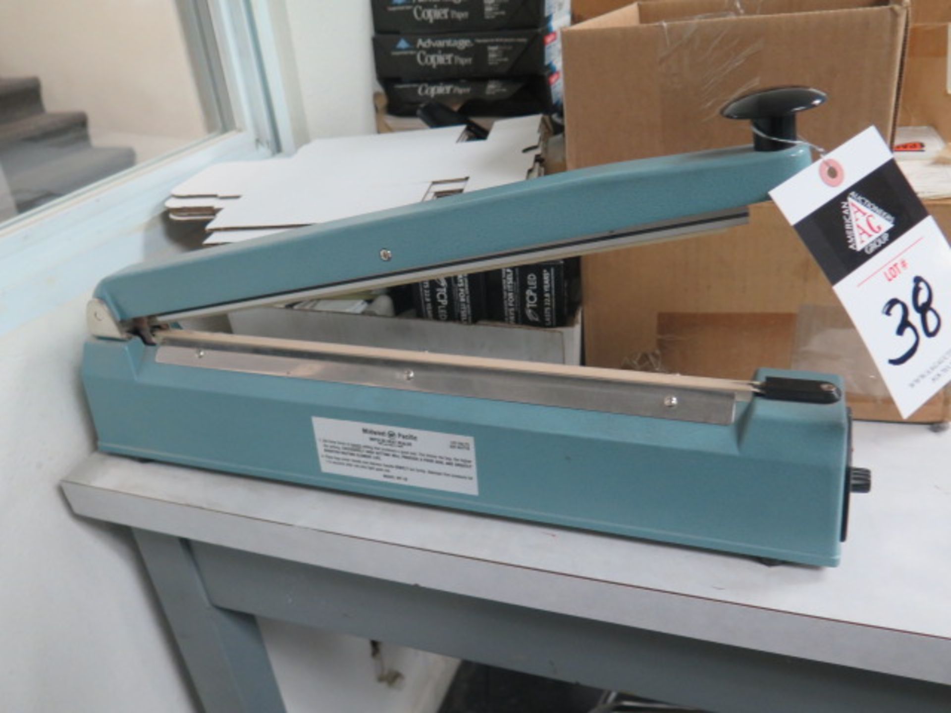 Shipping Supplies, Impulse Bar Sealer, Box Stapler and Misc (SOLD AS-IS - NO WARRANTY) - Image 2 of 11