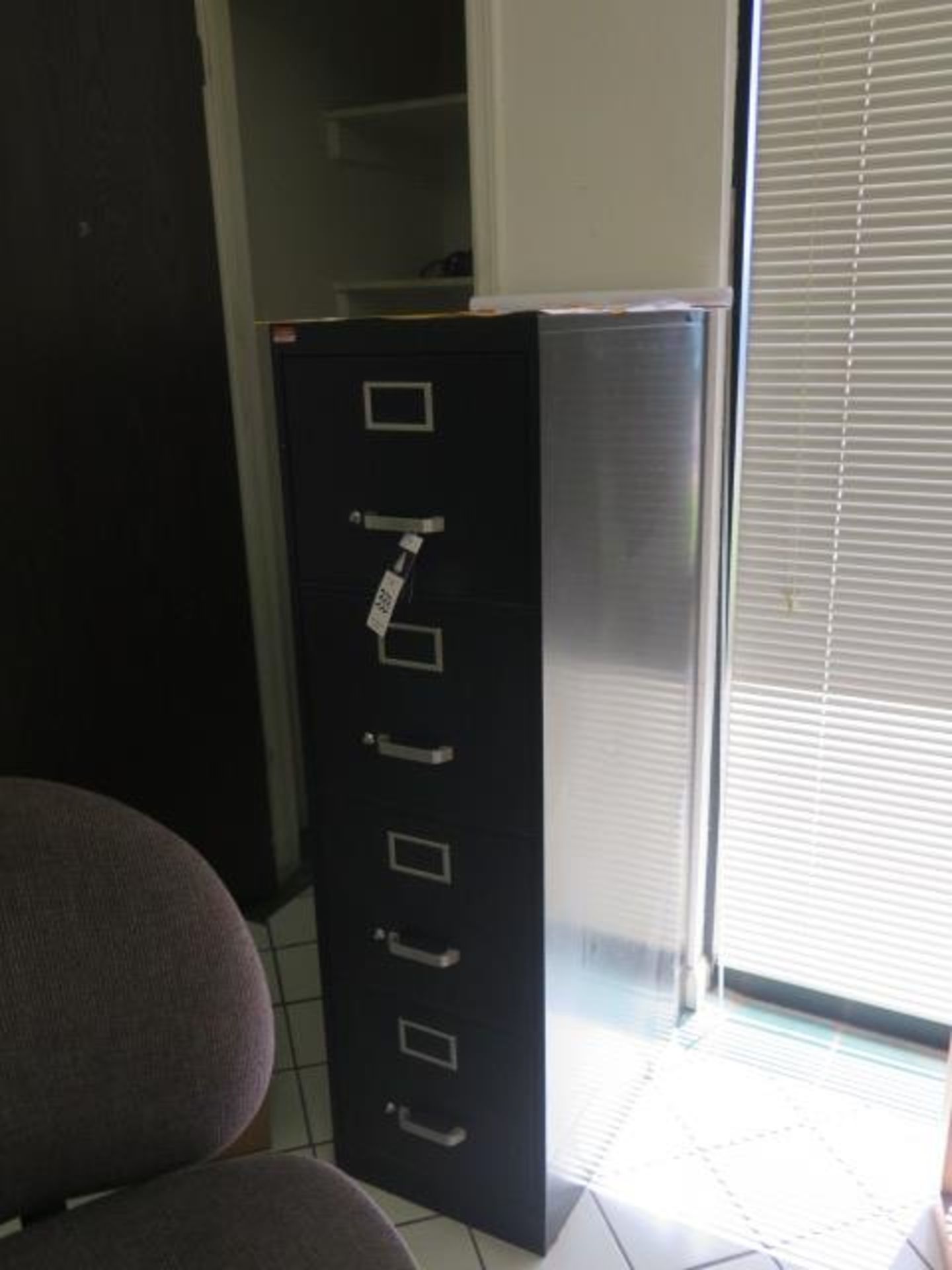 Desks, Chairs, Round Table, File Cabinet and Bookshelf (SOLD AS-IS - NO WARRANTY) - Image 7 of 8