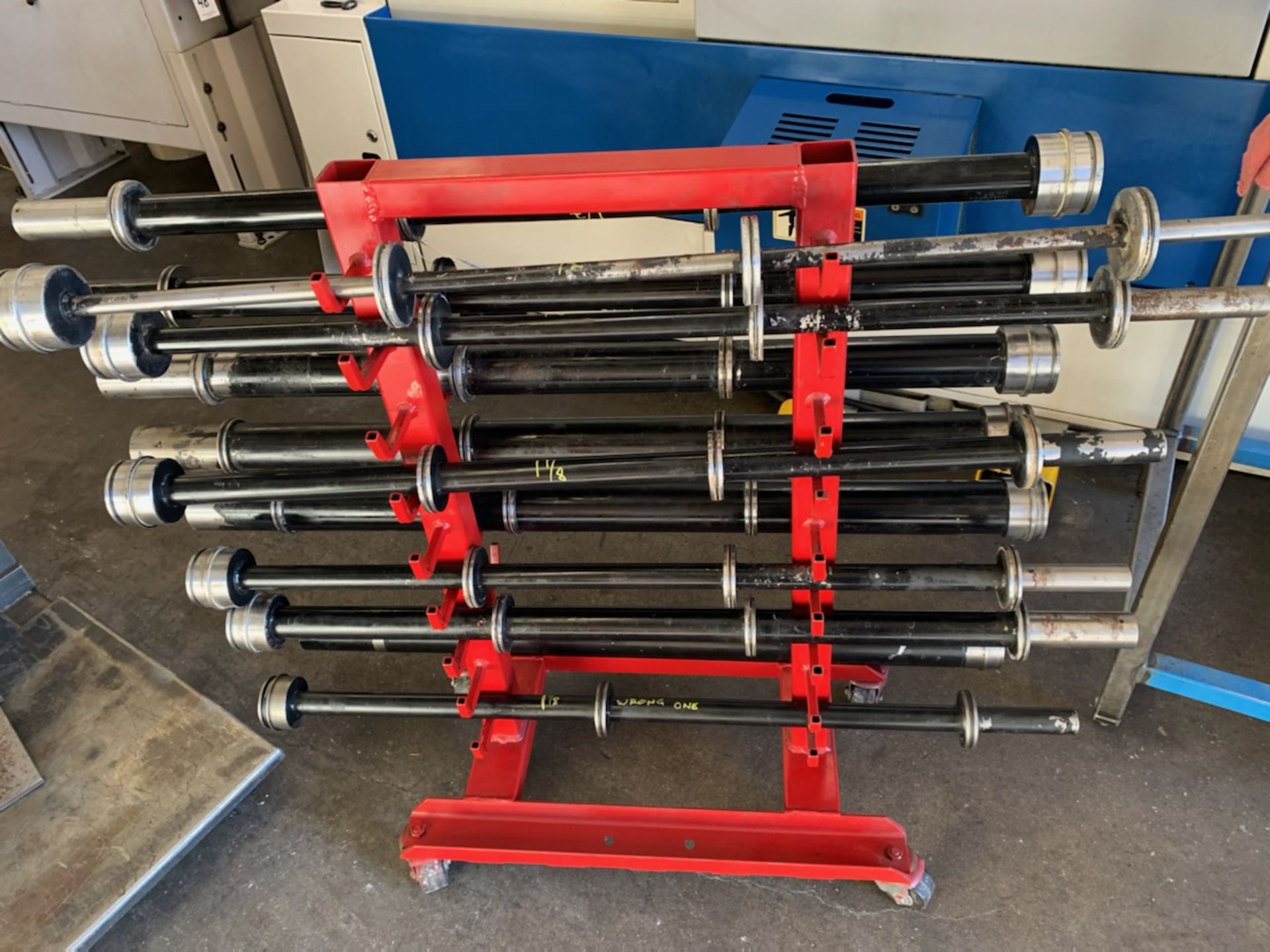 Spindle Liners w/ Rack (SOLD AS-IS - NO WARRANTY)