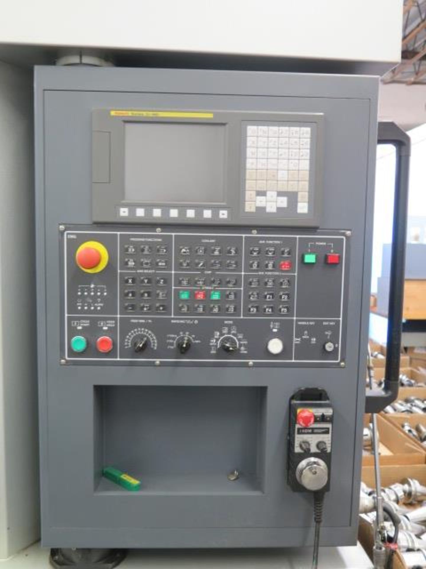 2011 Leadwell V-40 CNC VMC w/ Fanuc Series 0i-MD Controls, Hand Wheel, 24 ATC, SOLD AS IS - Image 8 of 13