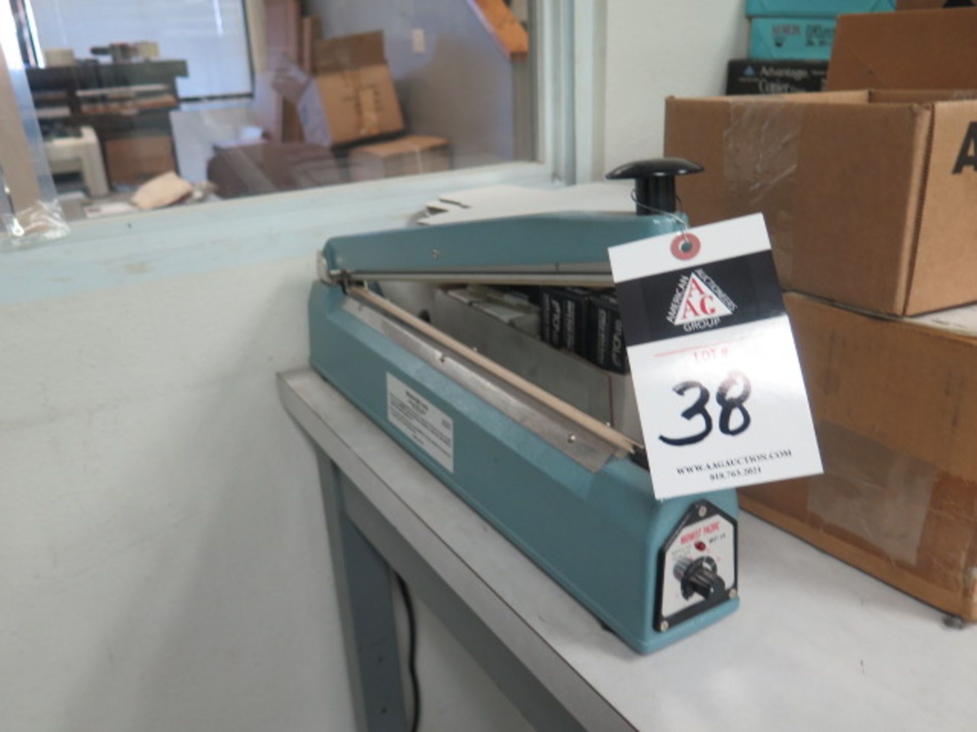 Shipping Supplies, Impulse Bar Sealer, Box Stapler and Misc (SOLD AS-IS - NO WARRANTY)