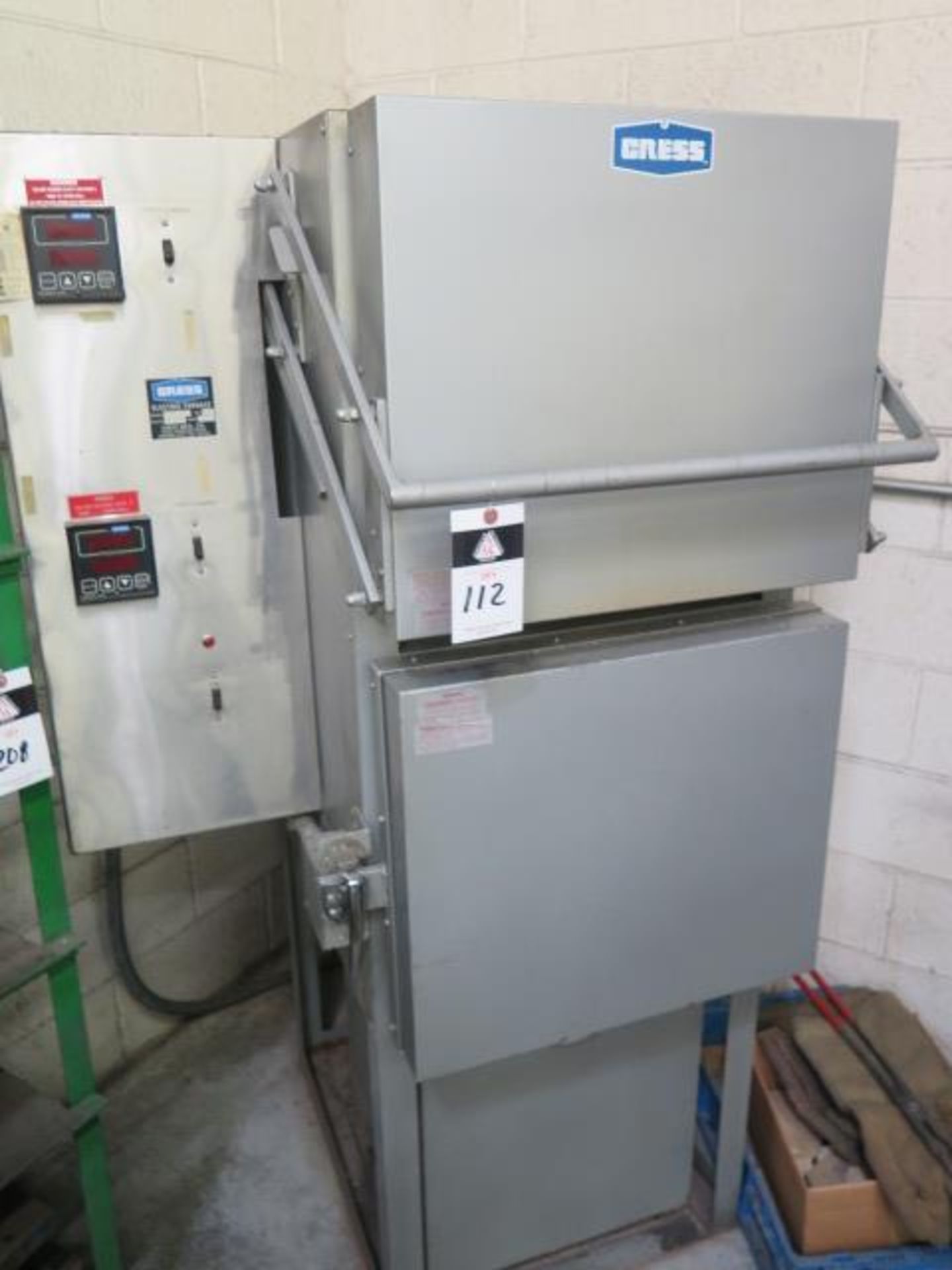 Cress C122012D/942 38-Amp Dual Electric Furnace s/n 9802 w/ Dugital Temp Controllers (SOLD AS-IS - - Image 2 of 11