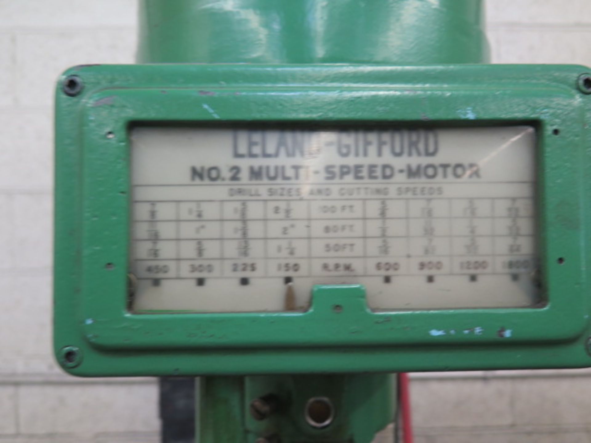 Leeland Gifford No.2 Multi-Speed Deep Hole Drill Press (SOLD AS-IS - NO WARRANTY) - Image 6 of 6