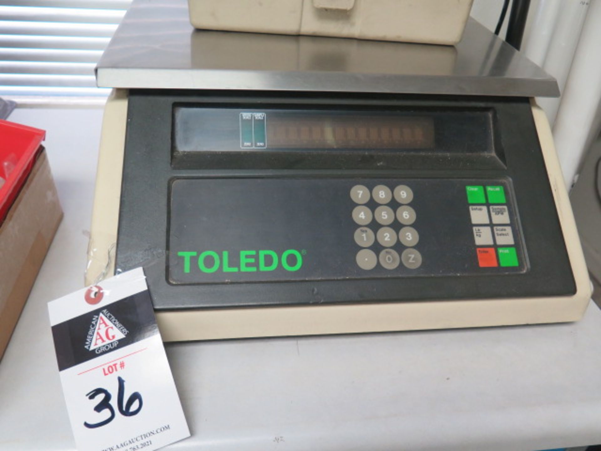Toledo Digital Counting Scale and Cci 70 Lb Shipping Scale (SOLD AS-IS - NO WARRANTY)