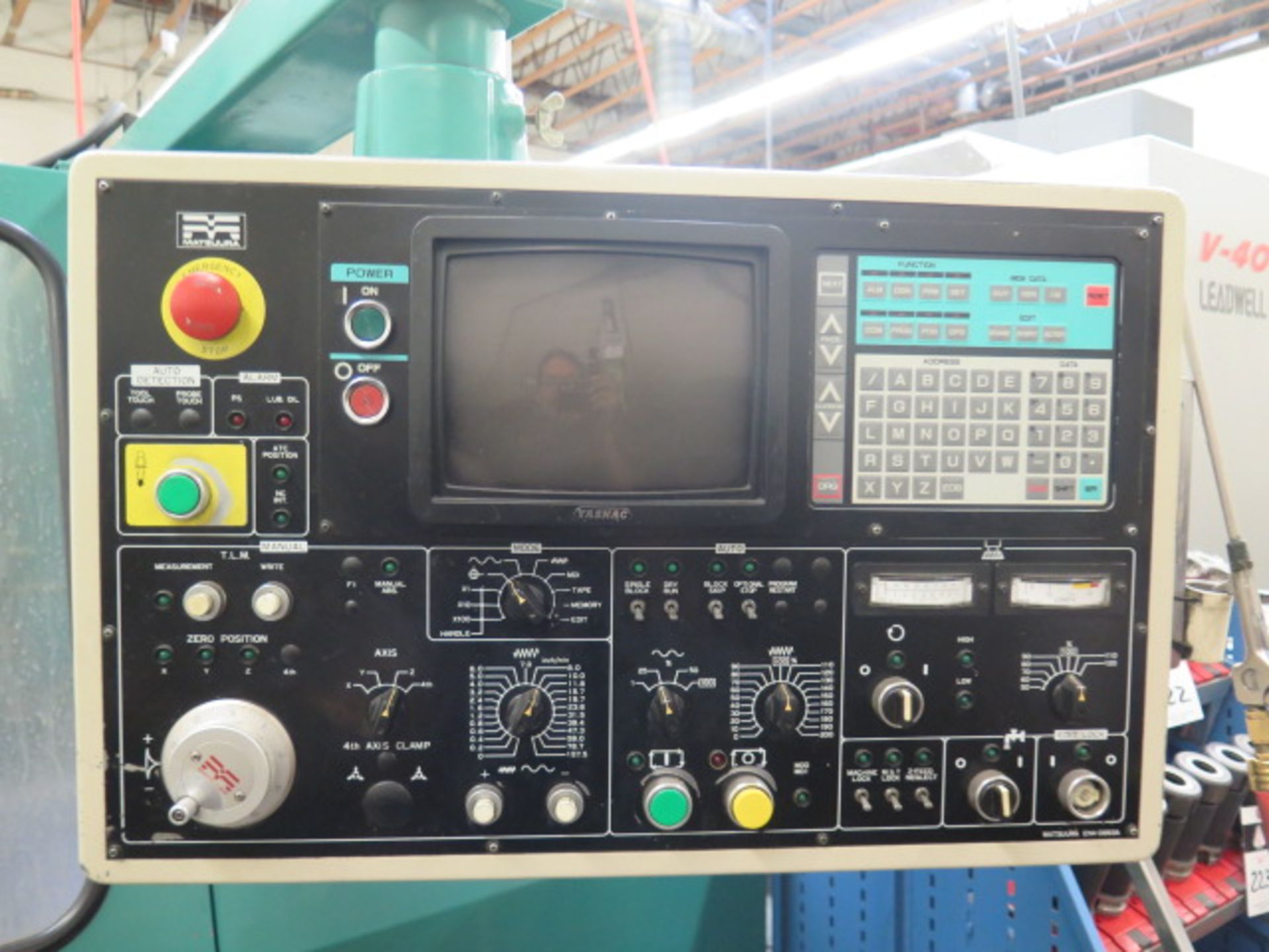 Matsuura MC-600V CNC Vertical Machining Center s/n 890607555 w/ Yasnac Controls, 20 ATC, SOLD AS IS - Image 12 of 14
