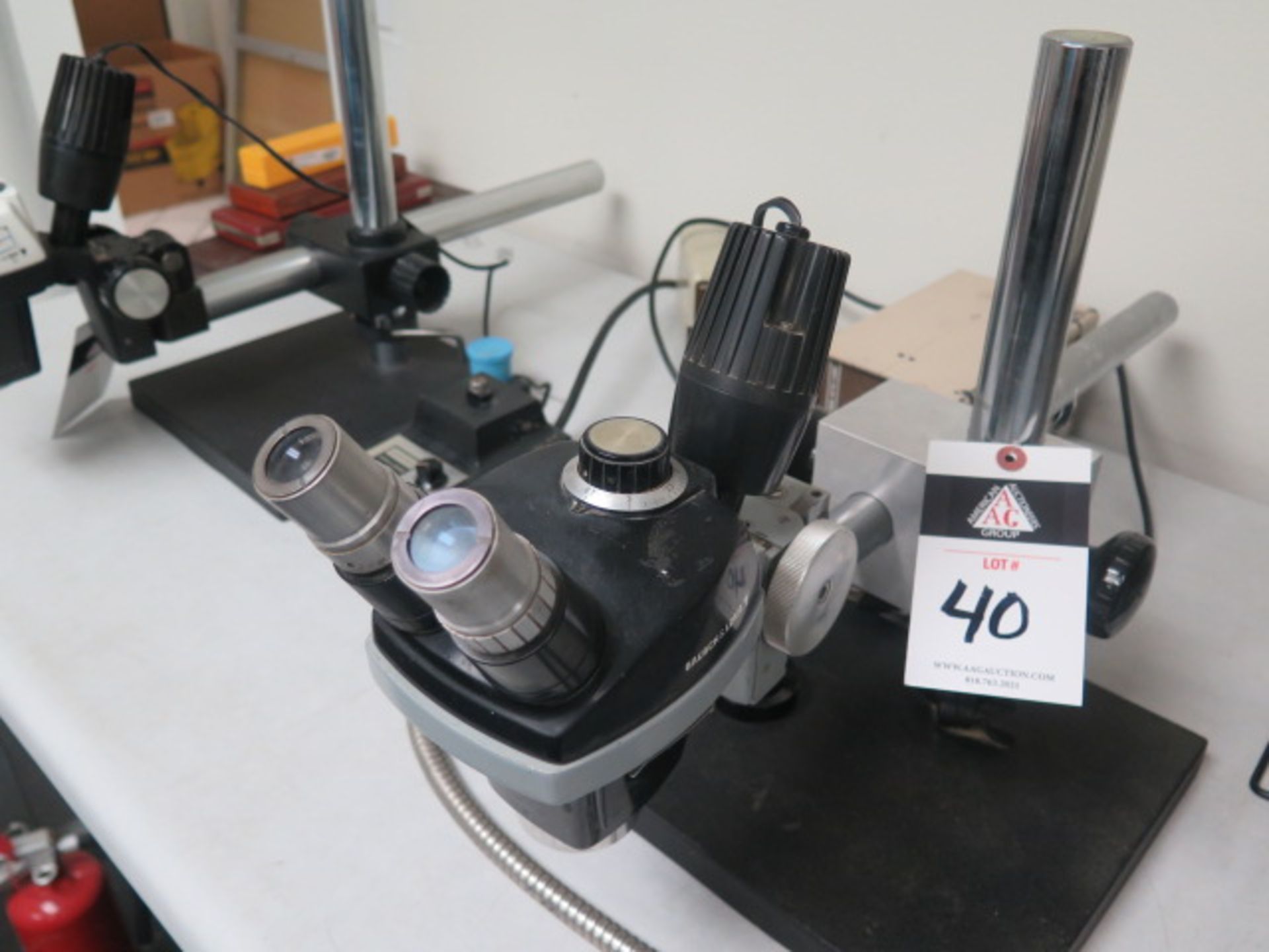 Bausch & Lomb Stereo Microscope w/ Light Source (SOLD AS-IS - NO WARRANTY) - Image 5 of 9