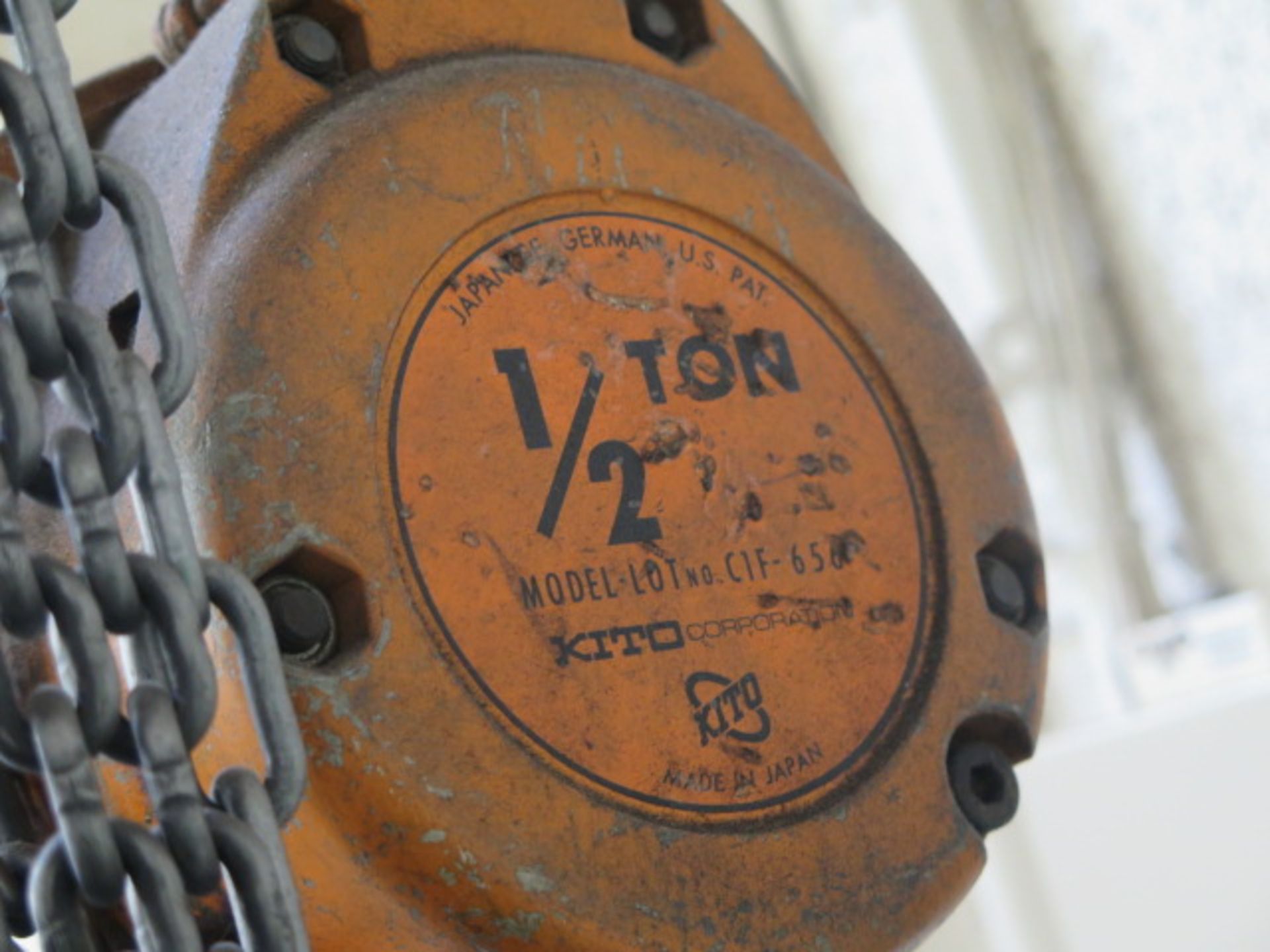 Yale 1/2 Ton Chain Hoist and Boom (SOLD AS-IS - NO WARRANTY) - Image 6 of 8