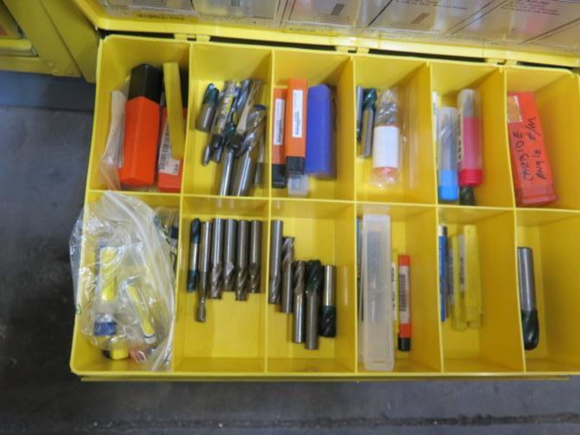 Drawered Parts Cabinets w/ Endmills and Misc (SOLD AS-IS - NO WARRANTY) - Image 6 of 15