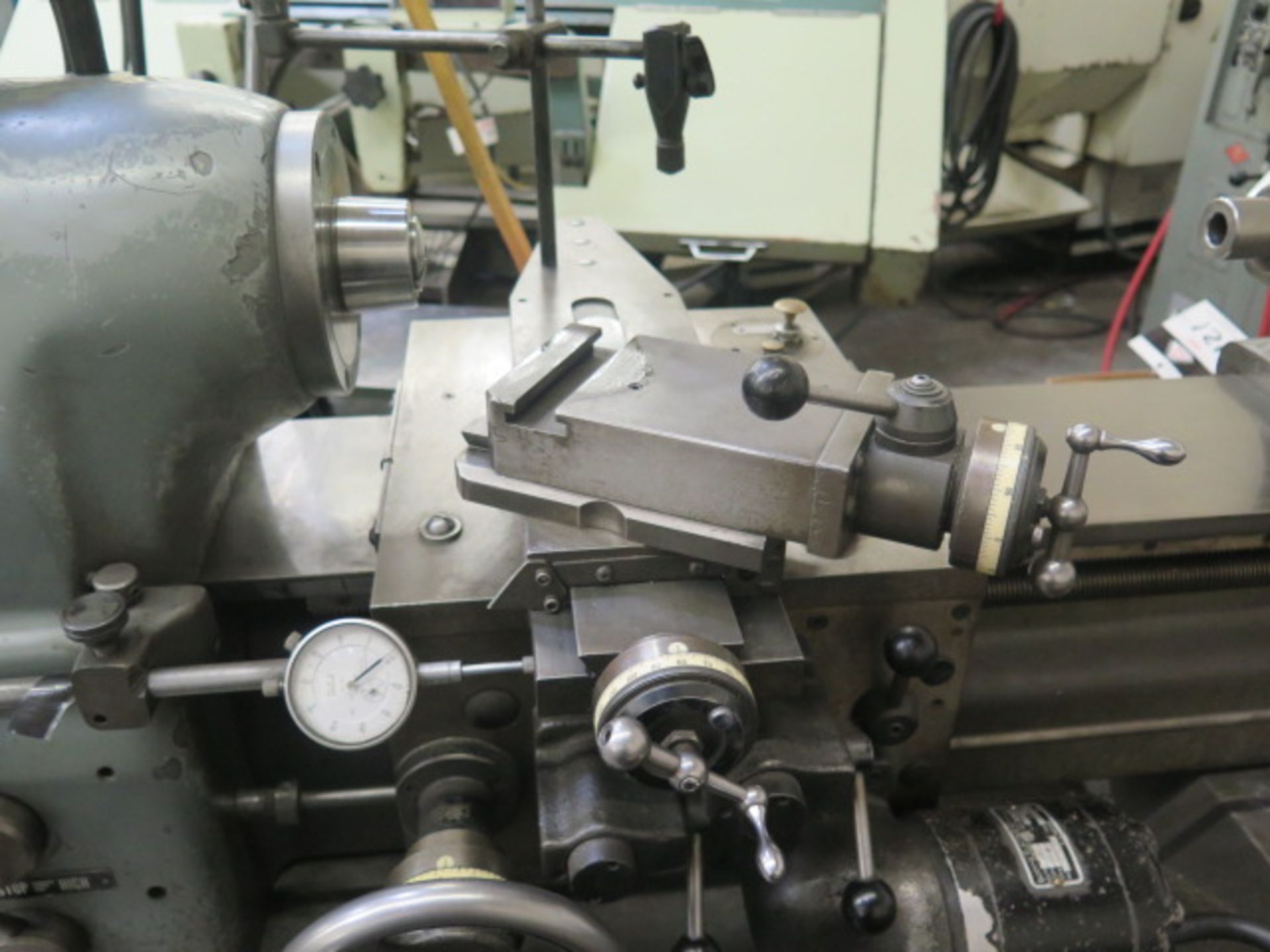 Hardinge HLV-H Tool Room Lathe s/n HLV-H-4836 w/ 125-3000 RPM, Inch Threading, Tailstock, SOLD AS IS - Image 5 of 14