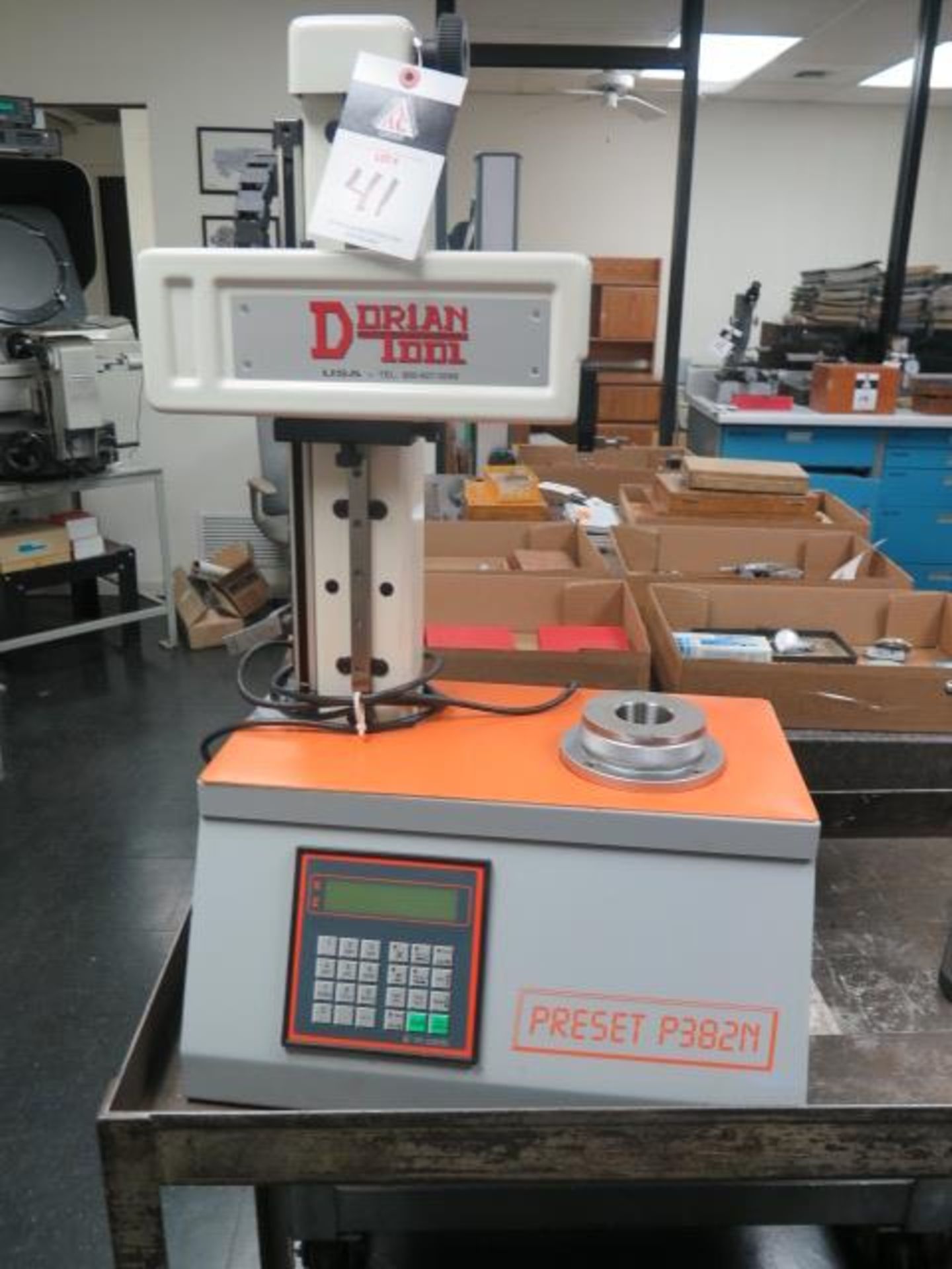 2005 Dorian "Preset P382M" 40-Taper Tool Presetter s/n P0655 w/ Digital Controls (SOLD AS-IS - NO