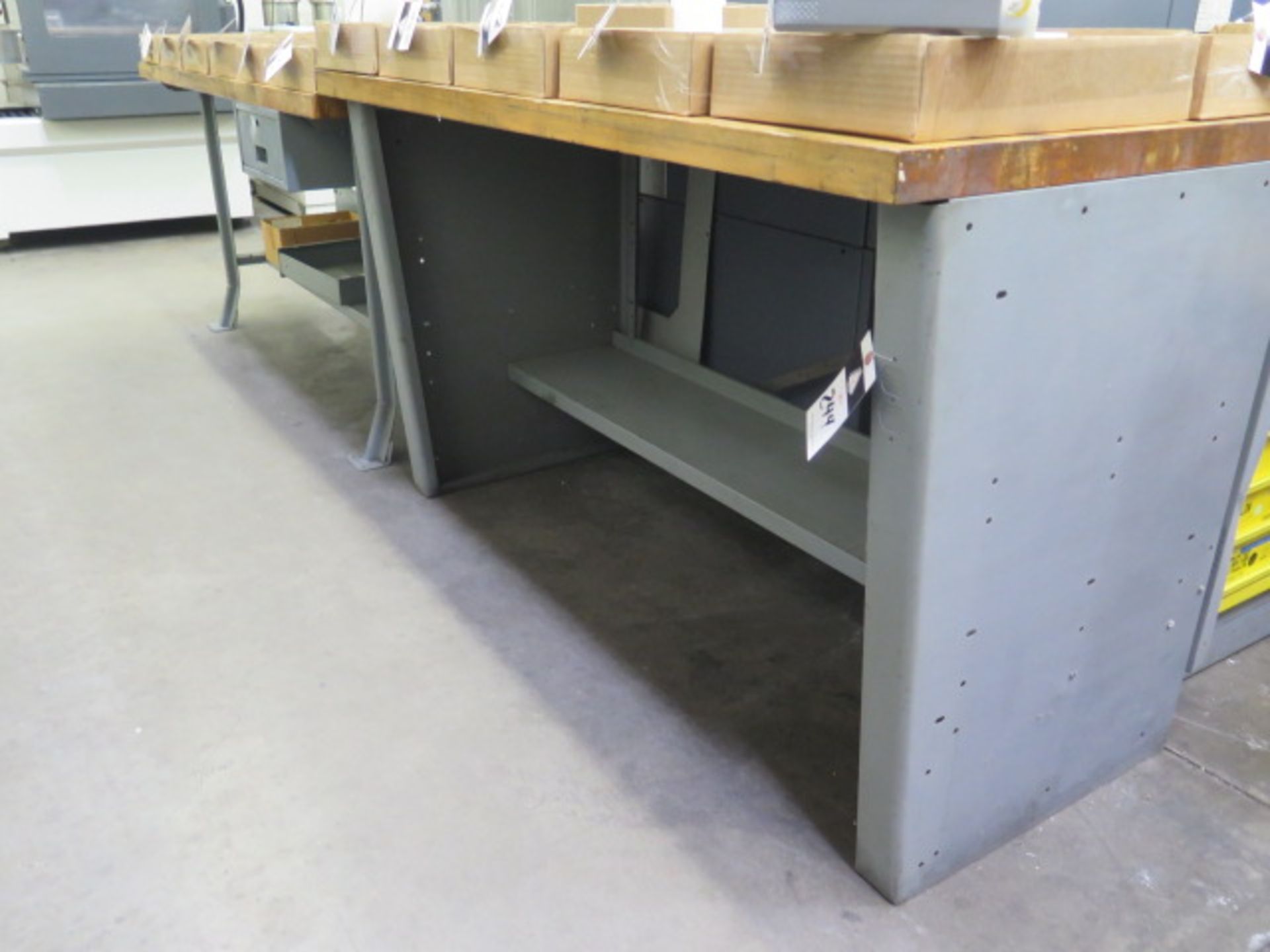 Maple Top Work Benches (3) (SOLD AS-IS - NO WARRANTY)