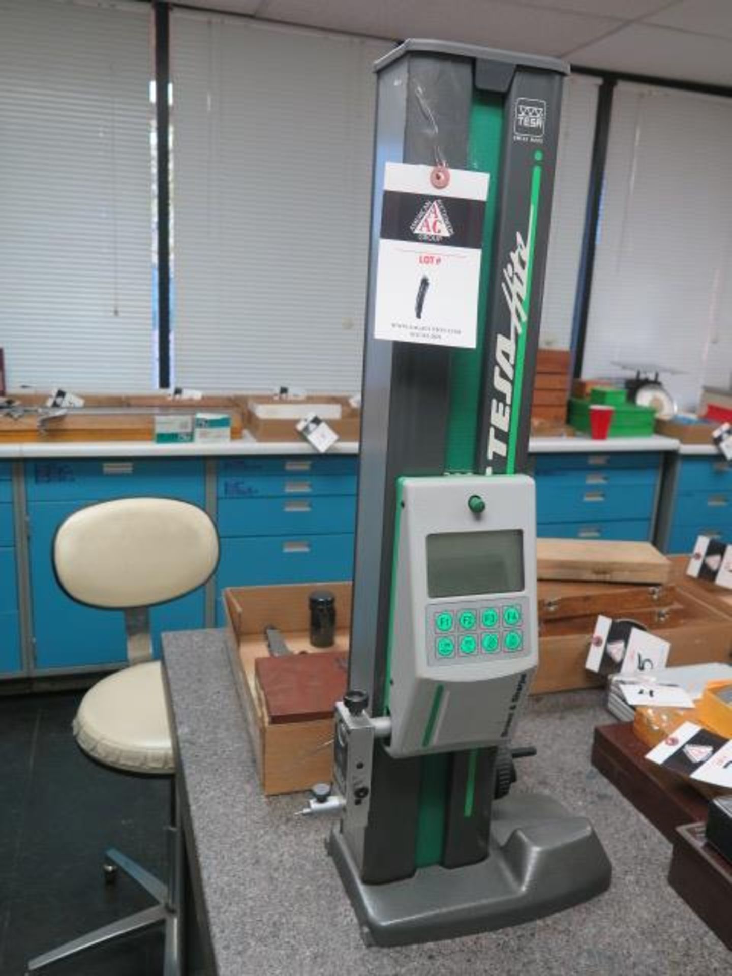 Tesa Brown & Sharpe Tesa-Hite 5V 002001 Digital Height Gage s/n 007-90041 w/ Accessories, SOLD AS IS - Image 2 of 7