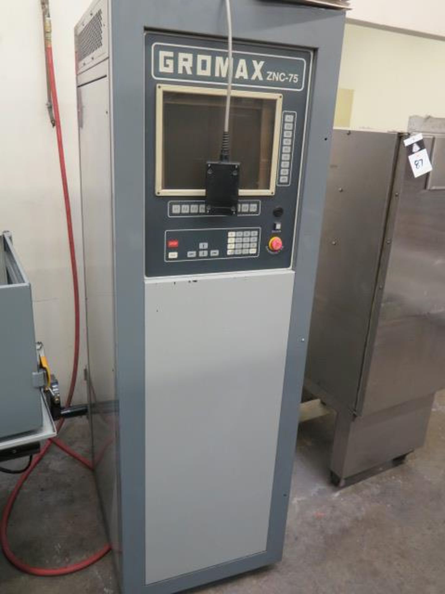 Gromax 36-E75A Die Sinker EDM w/ Gromax ZNC-75 75 Amp Power Source, 16" x 12.5" x 12", SOLD AS IS - Image 14 of 18