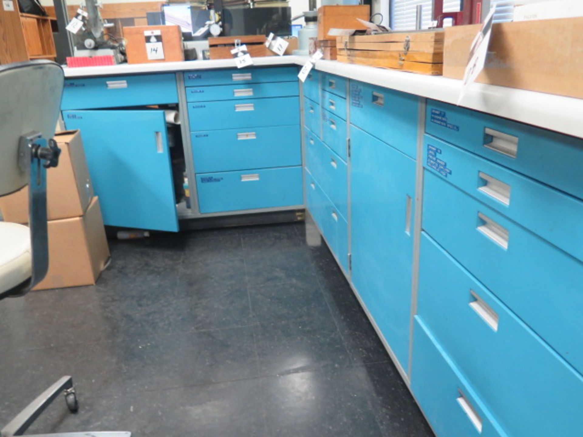 Lab Style Cabinets w/ Counter Tops (SOLD AS-IS - NO WARRANTY) - Image 6 of 11