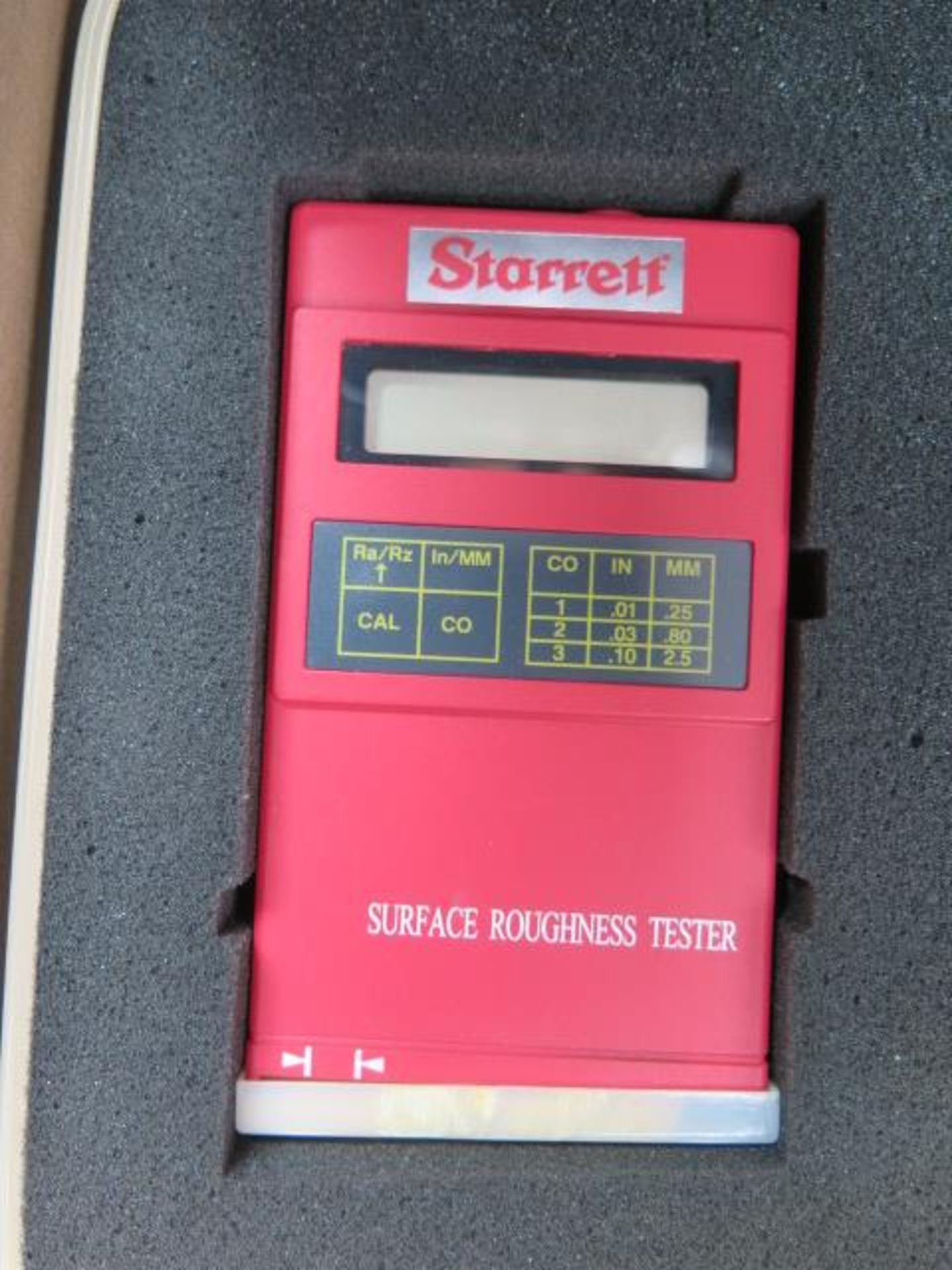 Starrett no. 3800 Digital Surface Roughness Gage (SOLD AS-IS - NO WARRANTY) - Image 3 of 5