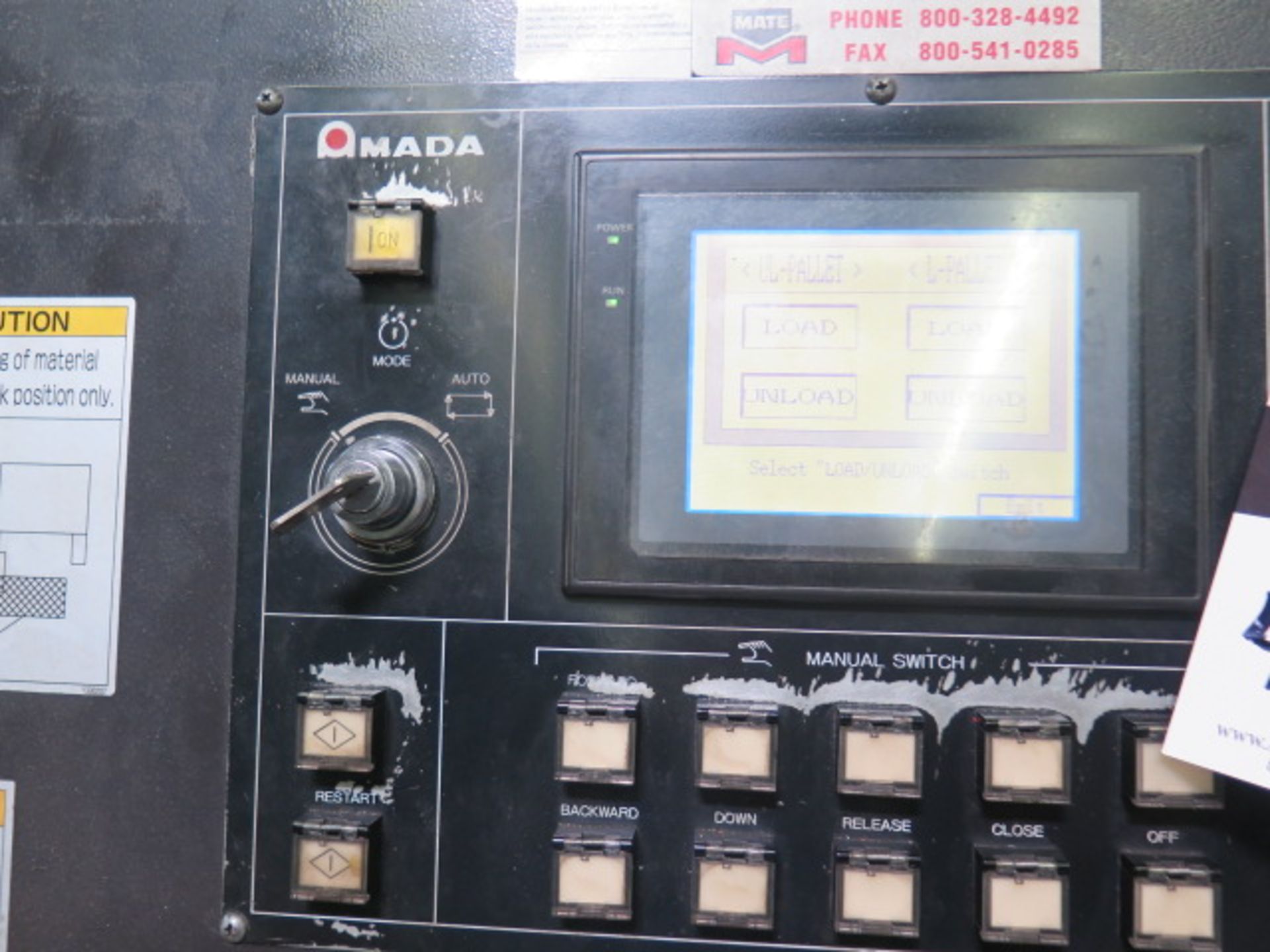 1998 Amada VIPROS 357 QUEEN 30 Ton CNC Turret Punch Press s/n 35730345 w/ O4P-C Controls, SOLD AS IS - Image 29 of 30