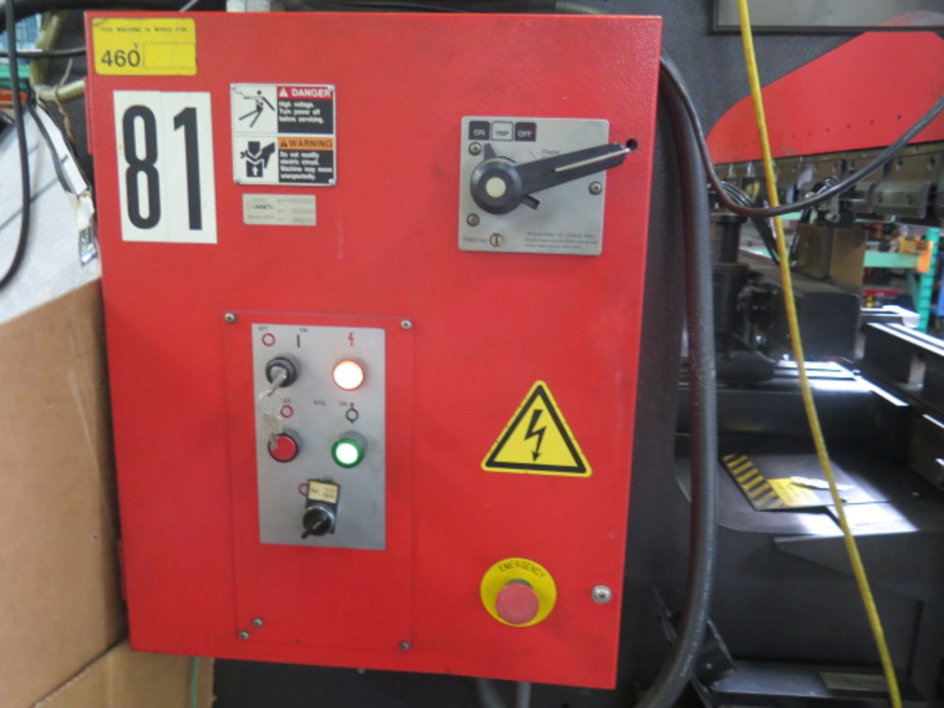 1997 Amada RG-100 100 Ton 10’ CNC Press Brake s/n 105696 w/ Amada NC9-EXII Controls, SOLD AS IS - Image 13 of 16