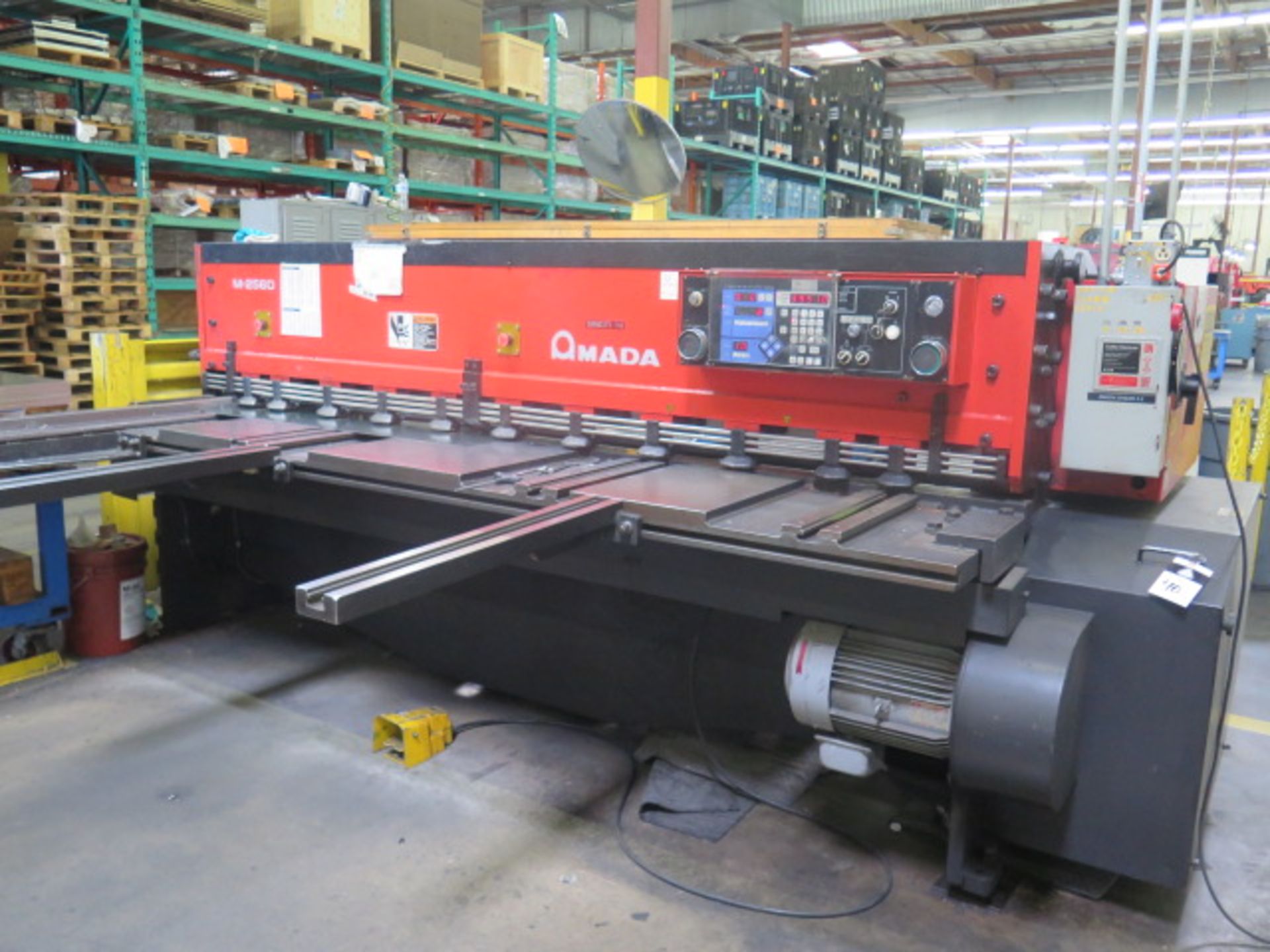 1998 Amada M-2560 ¼” x 8’ Power Shear s/n 25601327T-70,Amada Digital Controls & Back Gage,SOLD AS IS - Image 2 of 11