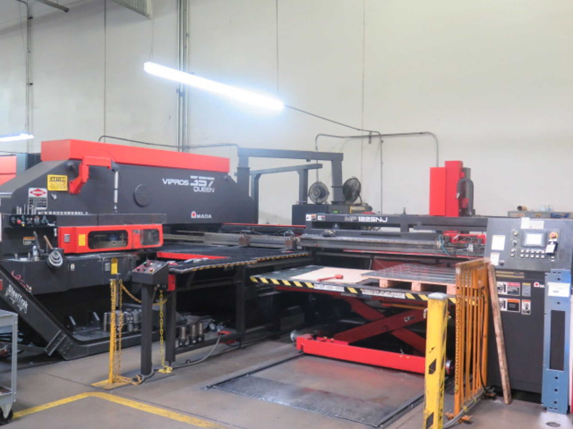 1998 Amada VIPROS 357 QUEEN 30 Ton CNC Turret Punch Press s/n 35730345 w/ O4P-C Controls, SOLD AS IS