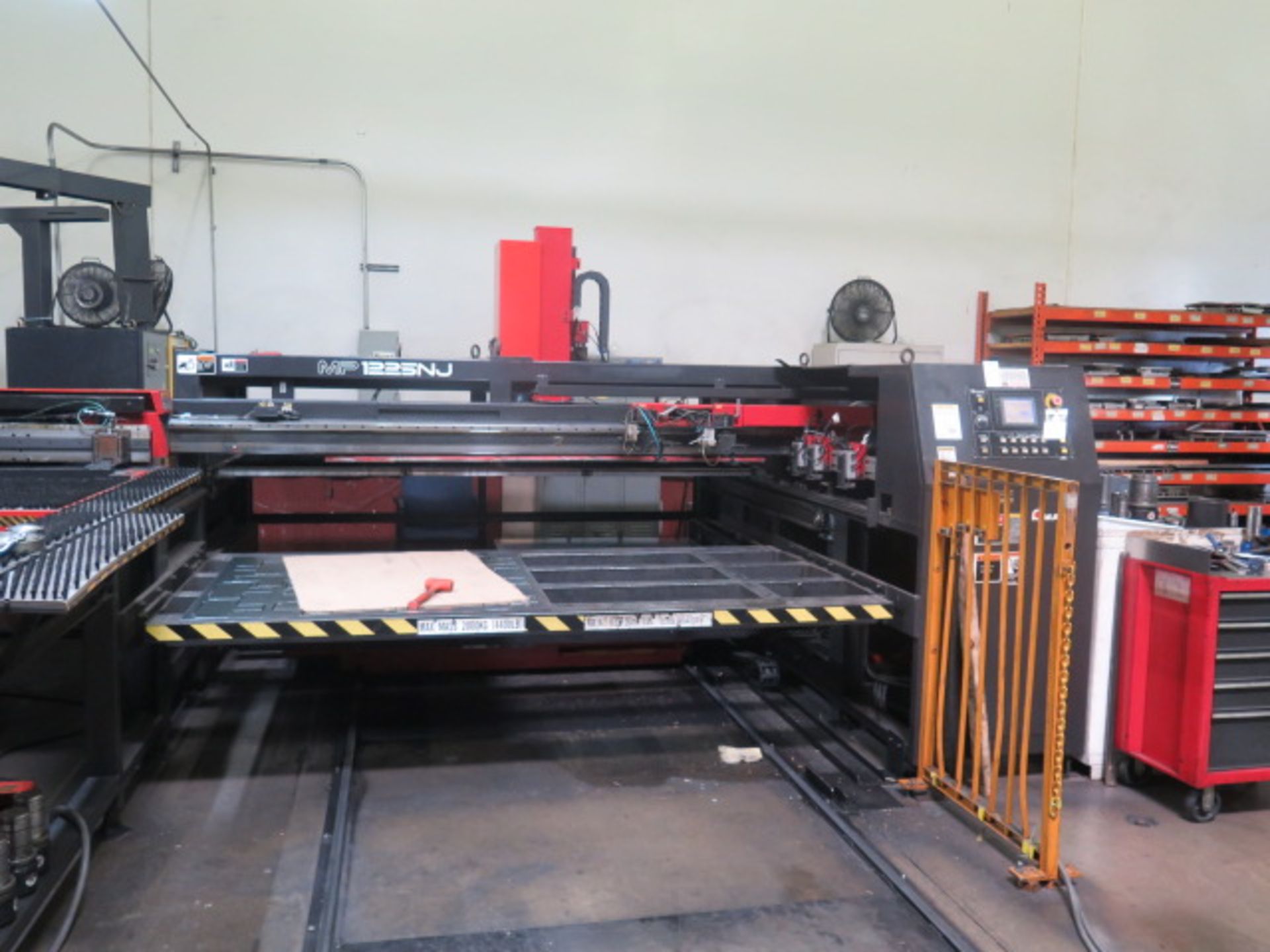 1998 Amada VIPROS 357 QUEEN 30 Ton CNC Turret Punch Press s/n 35730345 w/ O4P-C Controls, SOLD AS IS - Image 21 of 30