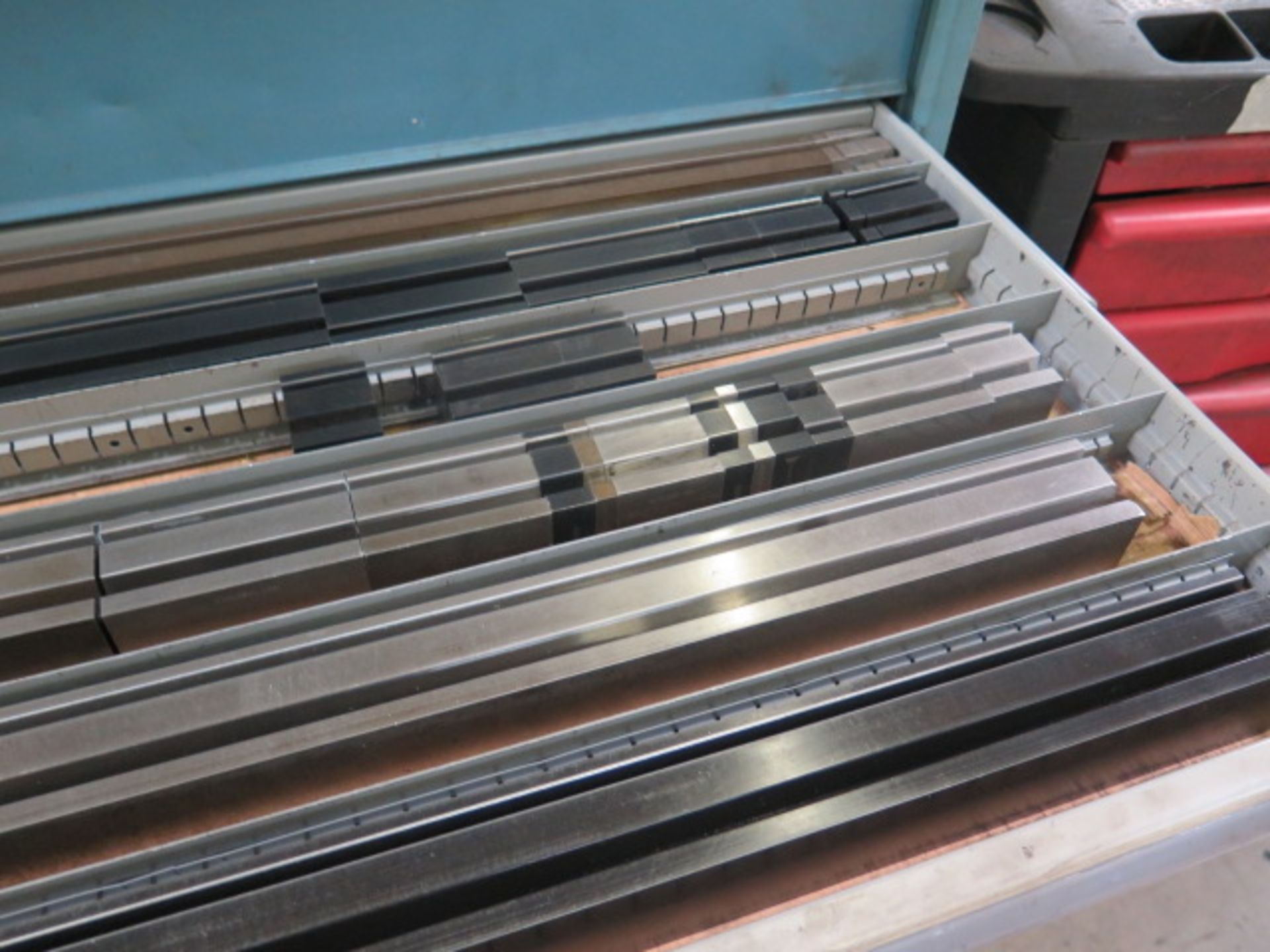 Amada Press Brake Tooling w/ Wilton Rolling Tooling Cabinet (SOLD AS-IS - NO WARRANTY) - Image 8 of 16