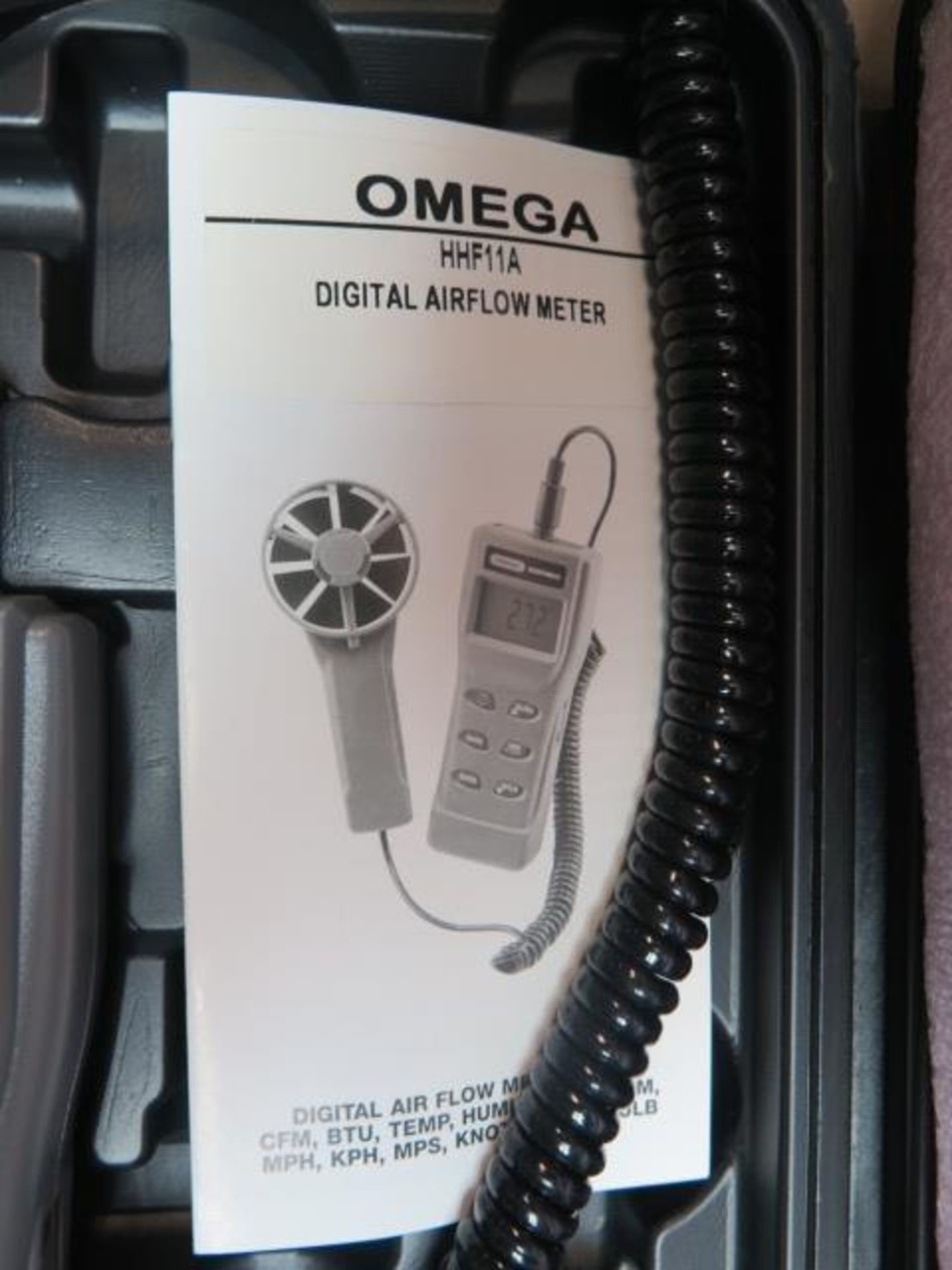 Omega HHF11A Digital Air Flow Meter (SOLD AS-IS - NO WARRANTY) - Image 5 of 5
