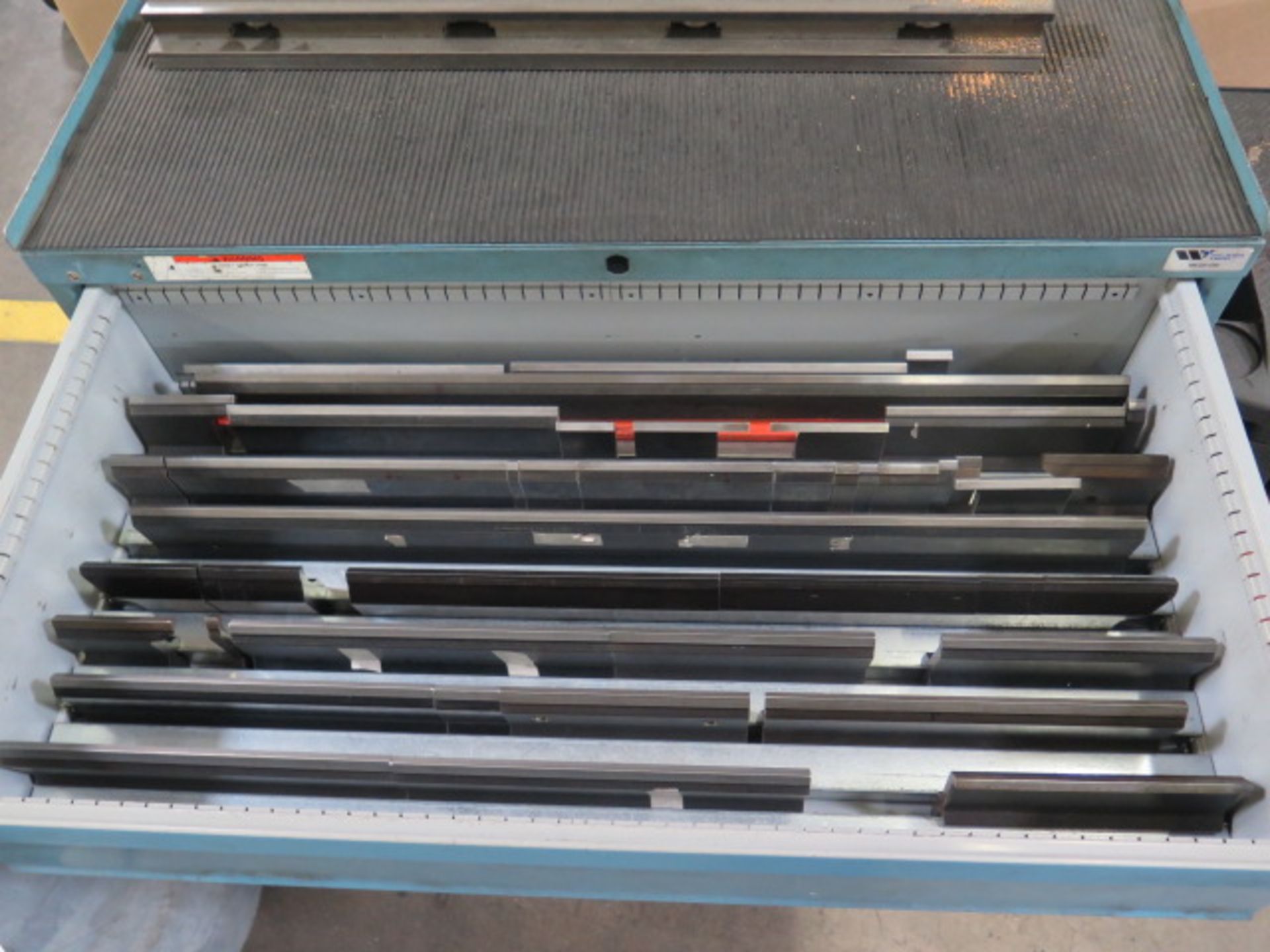 Amada Press Brake Tooling w/ Wilton Rolling Tooling Cabinet (SOLD AS-IS - NO WARRANTY) - Image 2 of 16