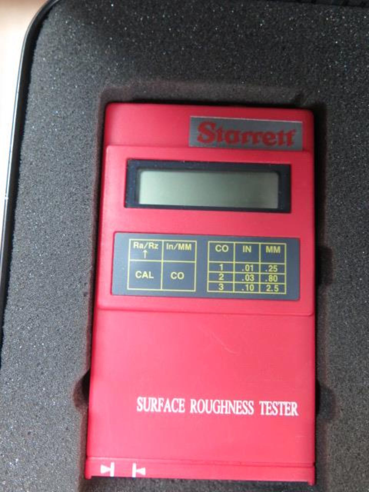 Starrett no. 3800 Digital Surface Roughness Gage (SOLD AS-IS - NO WARRANTY) - Image 4 of 4