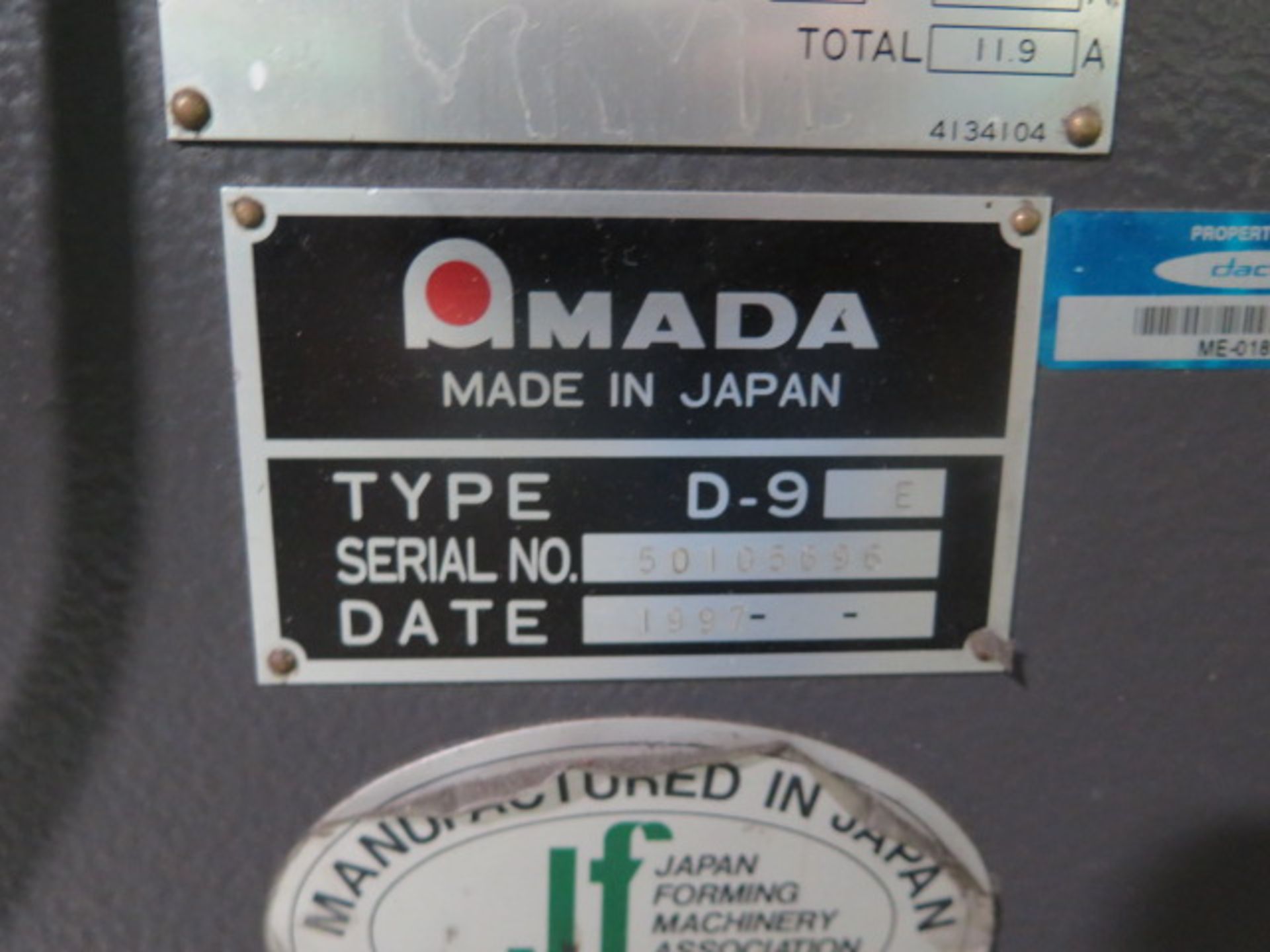 1997 Amada RG-100 100 Ton 10’ CNC Press Brake s/n 105696 w/ Amada NC9-EXII Controls, SOLD AS IS - Image 16 of 16