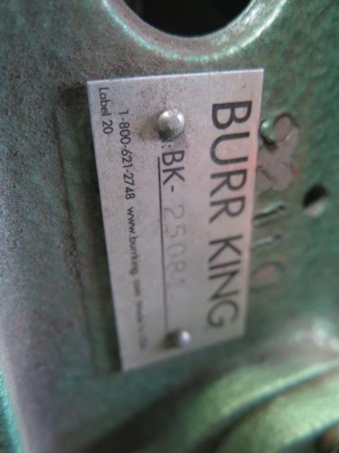 Burr King mdl. 860 2 ½” Pedestal Belt Sander w/ Genesis Motor Speed Controller (SOLD AS-IS - NO - Image 6 of 6