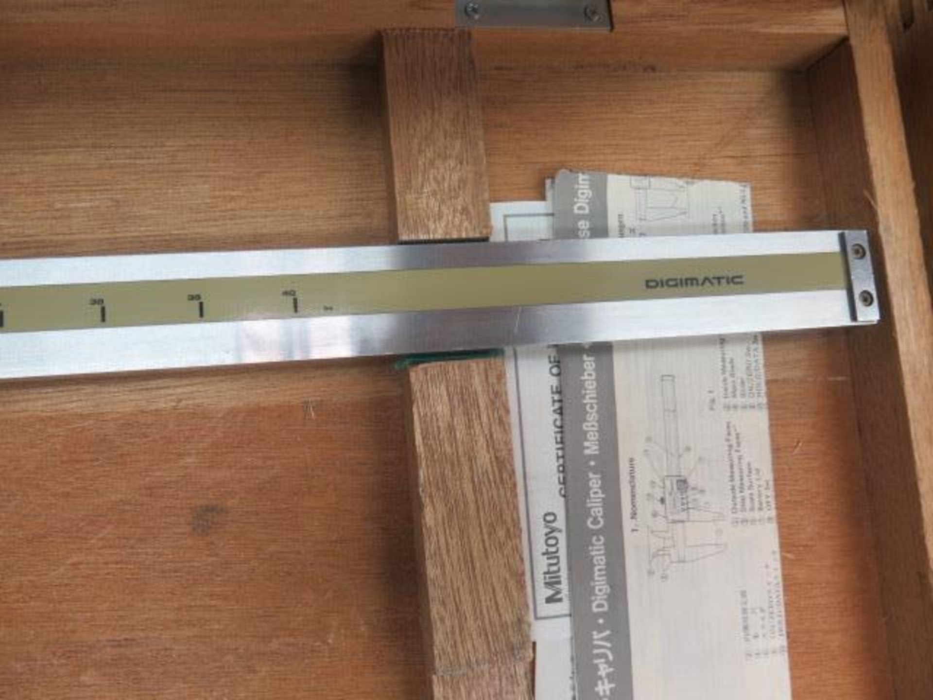 Mitutoyo 40" Digital Caliper (SOLD AS-IS - NO WARRANTY) - Image 4 of 5