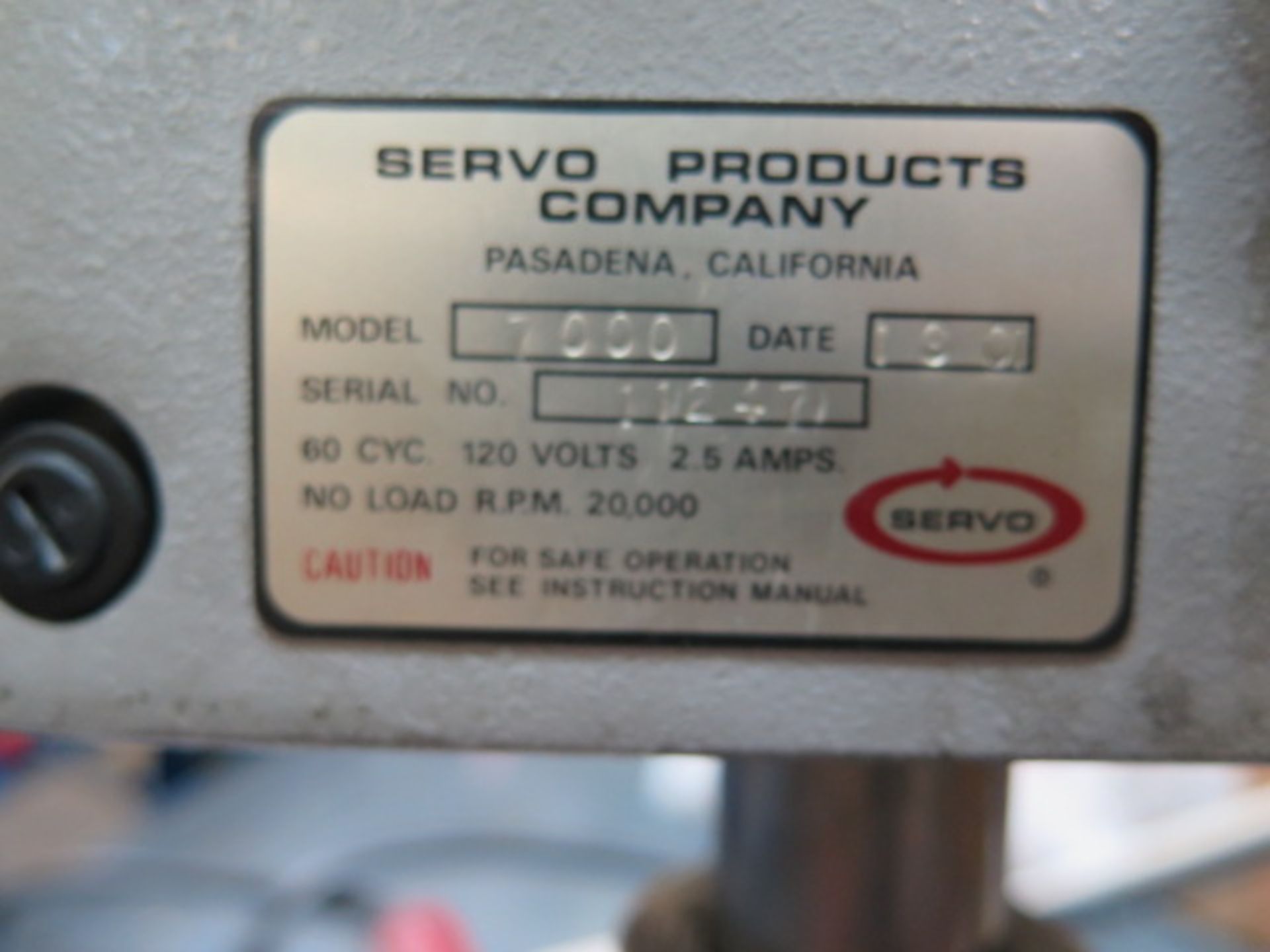 Servo Micro Drill Press (SOLD AS-IS - NO WARRANTY) - Image 6 of 6
