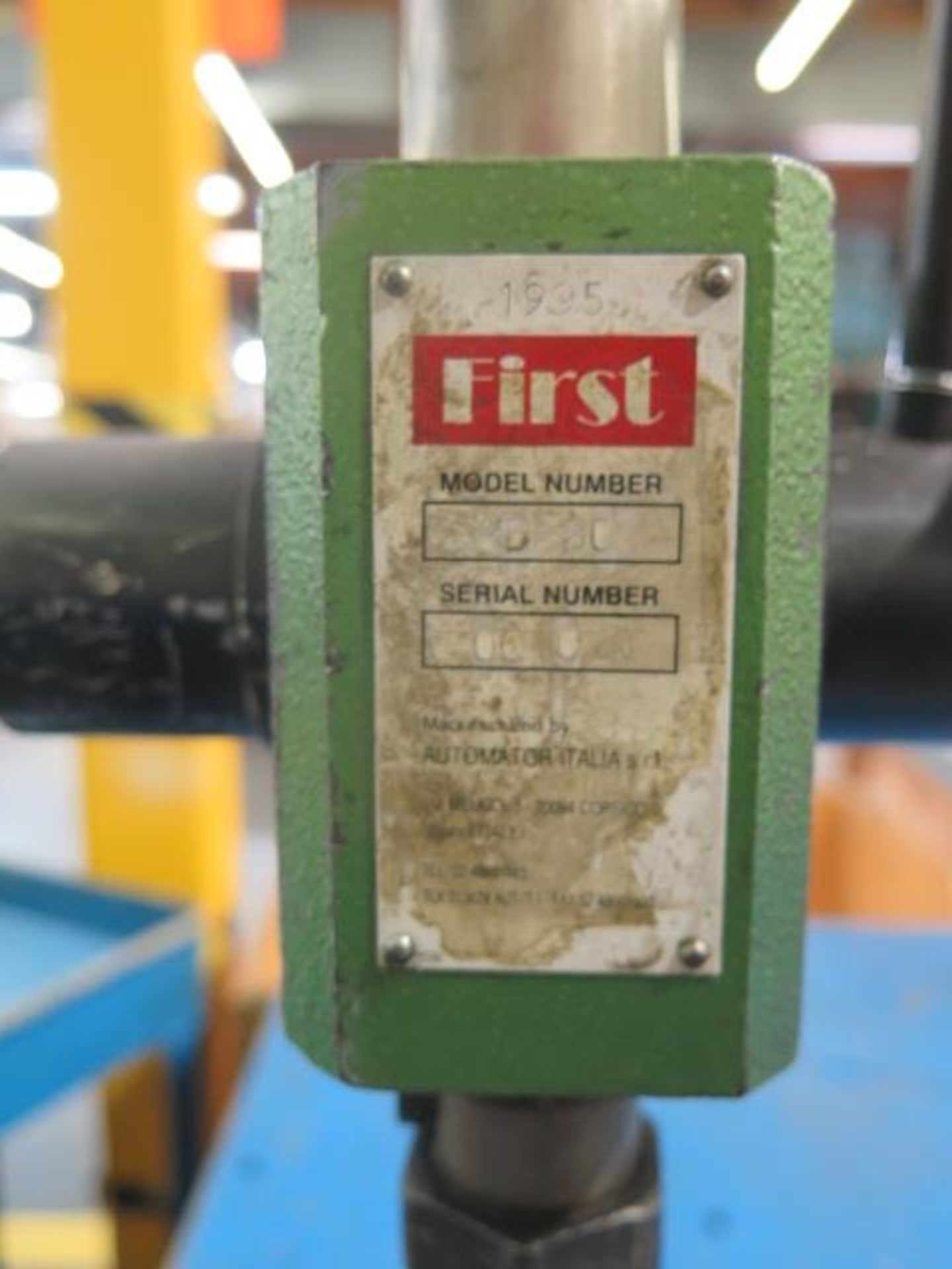 First mdl. MB-20 Hand Press w/ Number Impression Head (SOLD AS-IS - NO WARRANTY) - Image 4 of 4