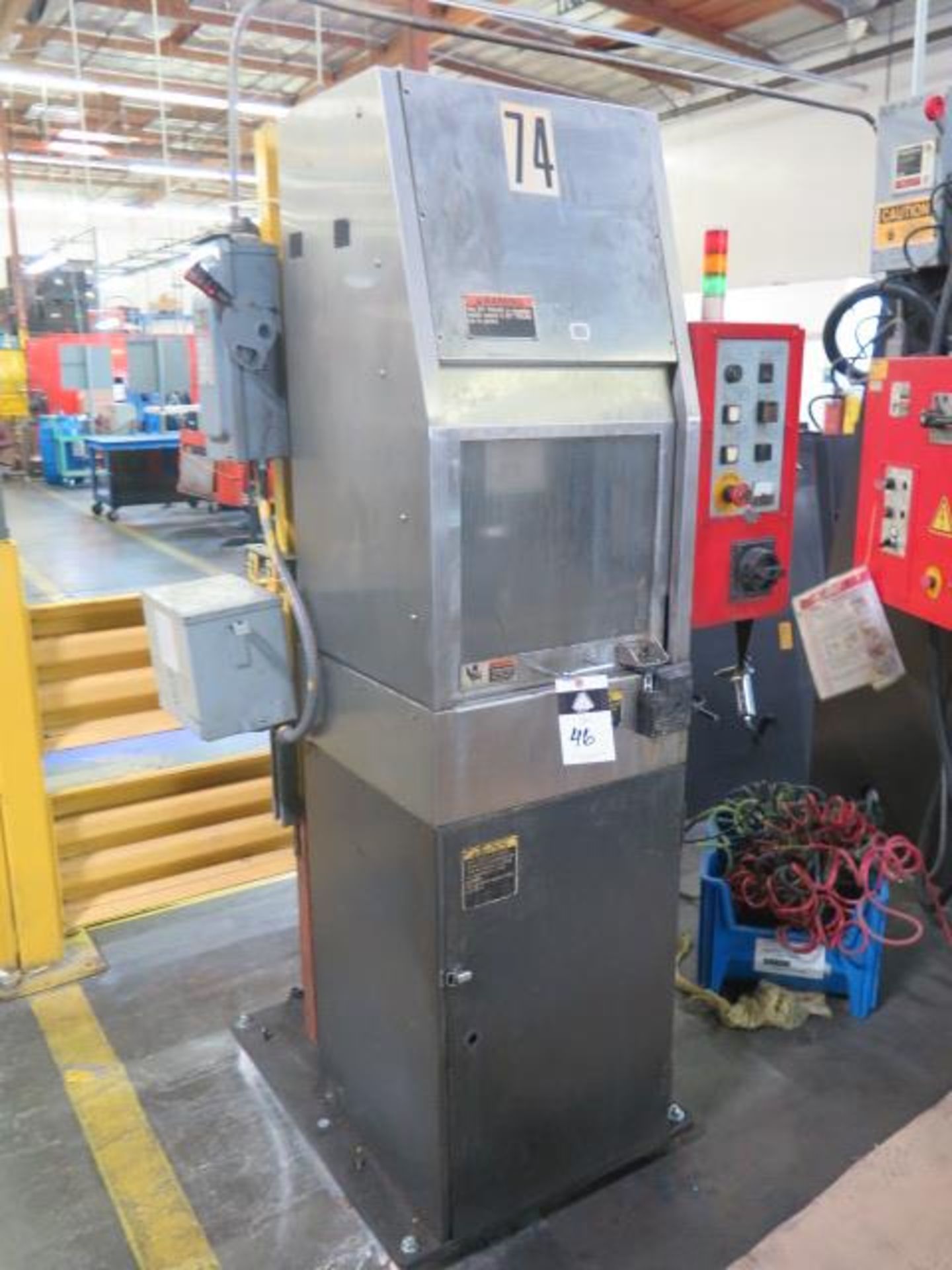 2000 Amada TUGU-III Punch Die Grinder s/n 30230169 w/ 6” 3-Jaw Chuck, Diamond Wheel, SOLD AS IS - Image 2 of 7