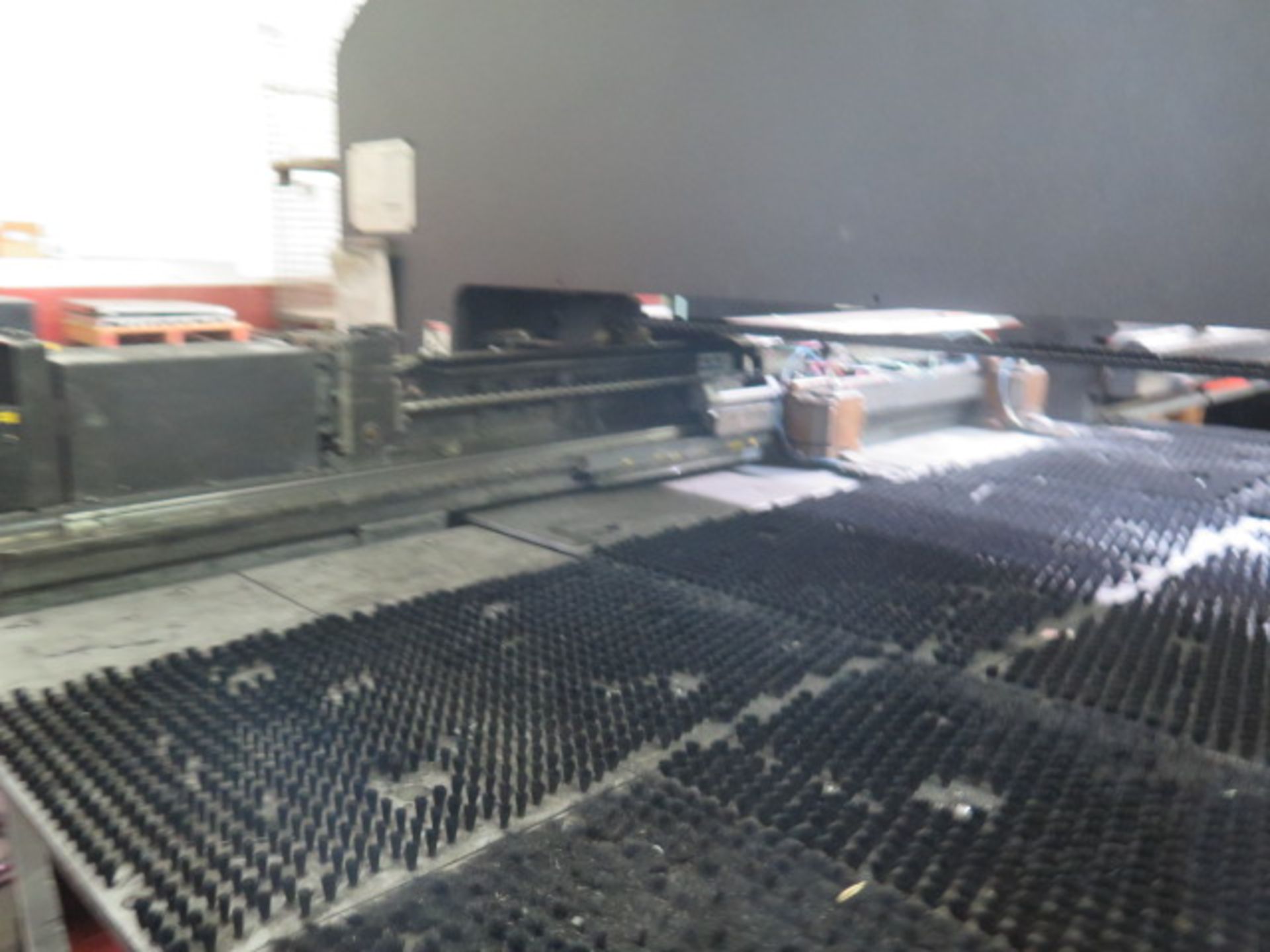 Amada VIPROS 255 30 Ton CNC Turret Punch Press w/ Fanuc 18-P Controls, 58-Station Turret, SOLD AS IS - Image 9 of 23